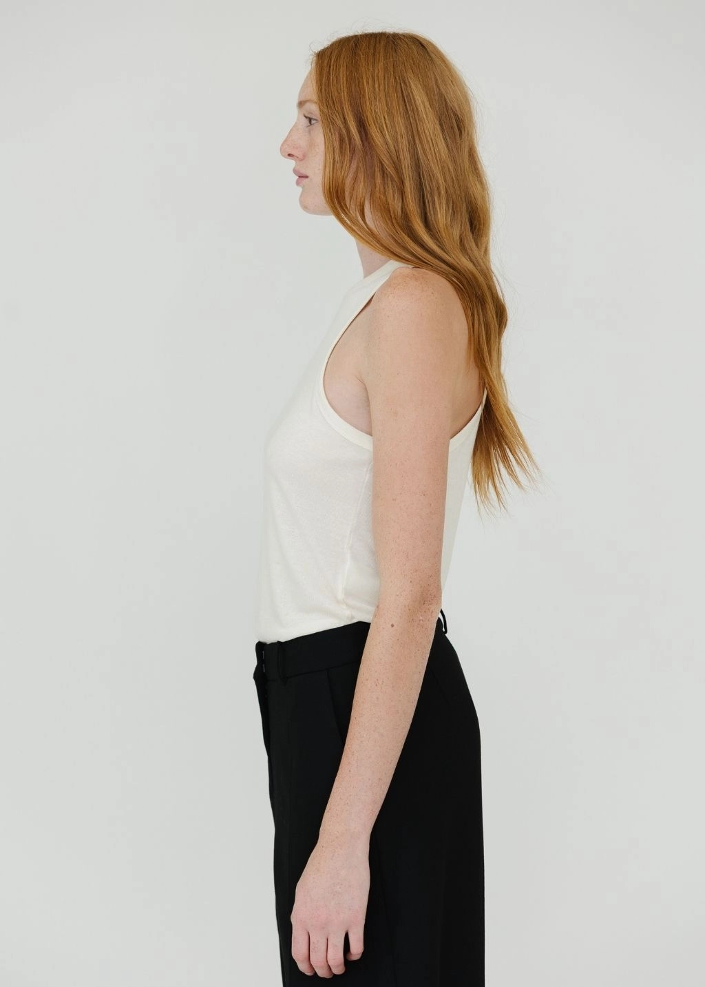 By Malene Birger Lise Top in Soft White UltraLightweight Temperature control