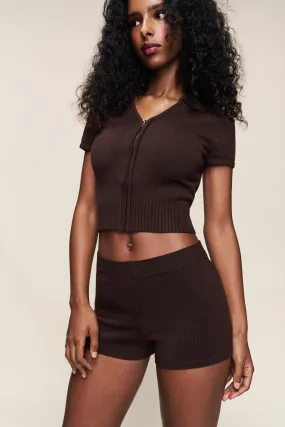 HeatSealed Seams Calesia Zip Up Top