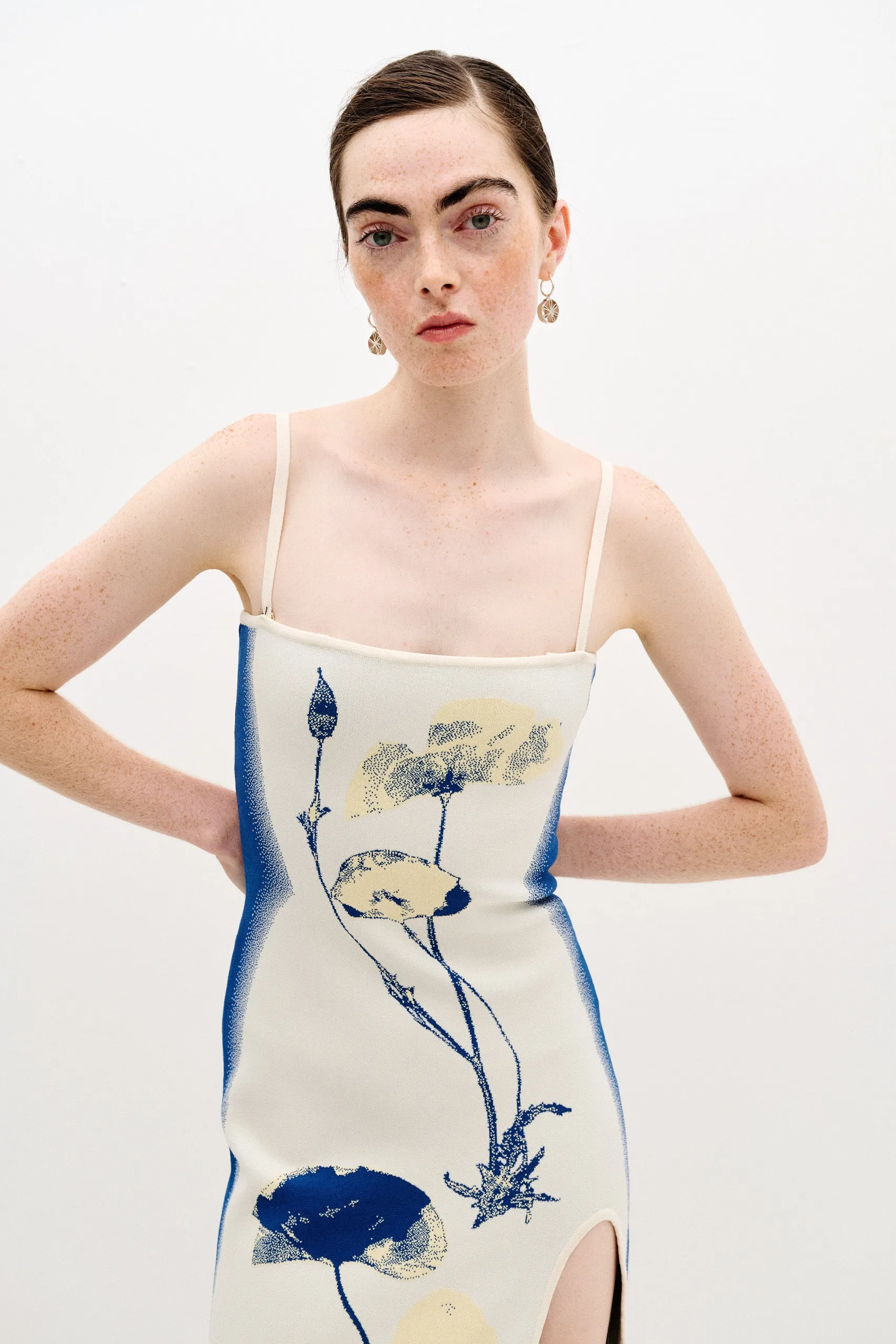 Velvet-Edge CALLERY UV REACTIVE MAXI TANK DRESS