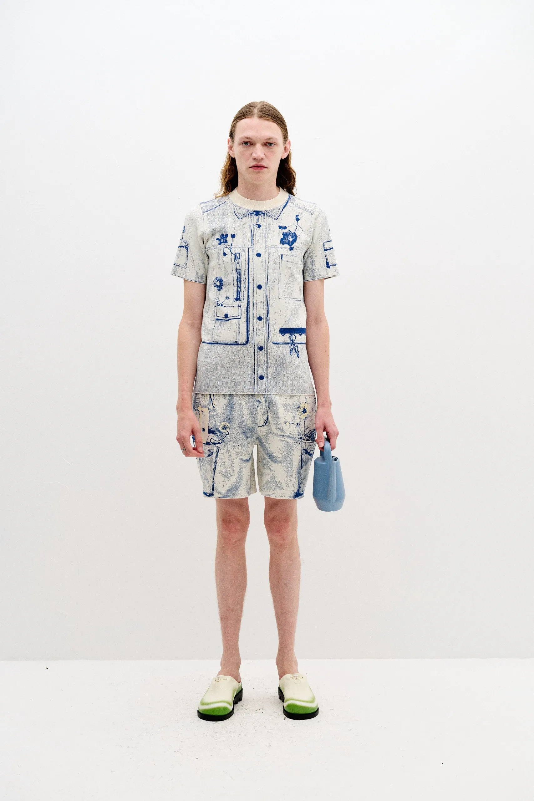 TonalStitching NonChafingEdges CANNA UV REACTIVE CARGO TSHIRT