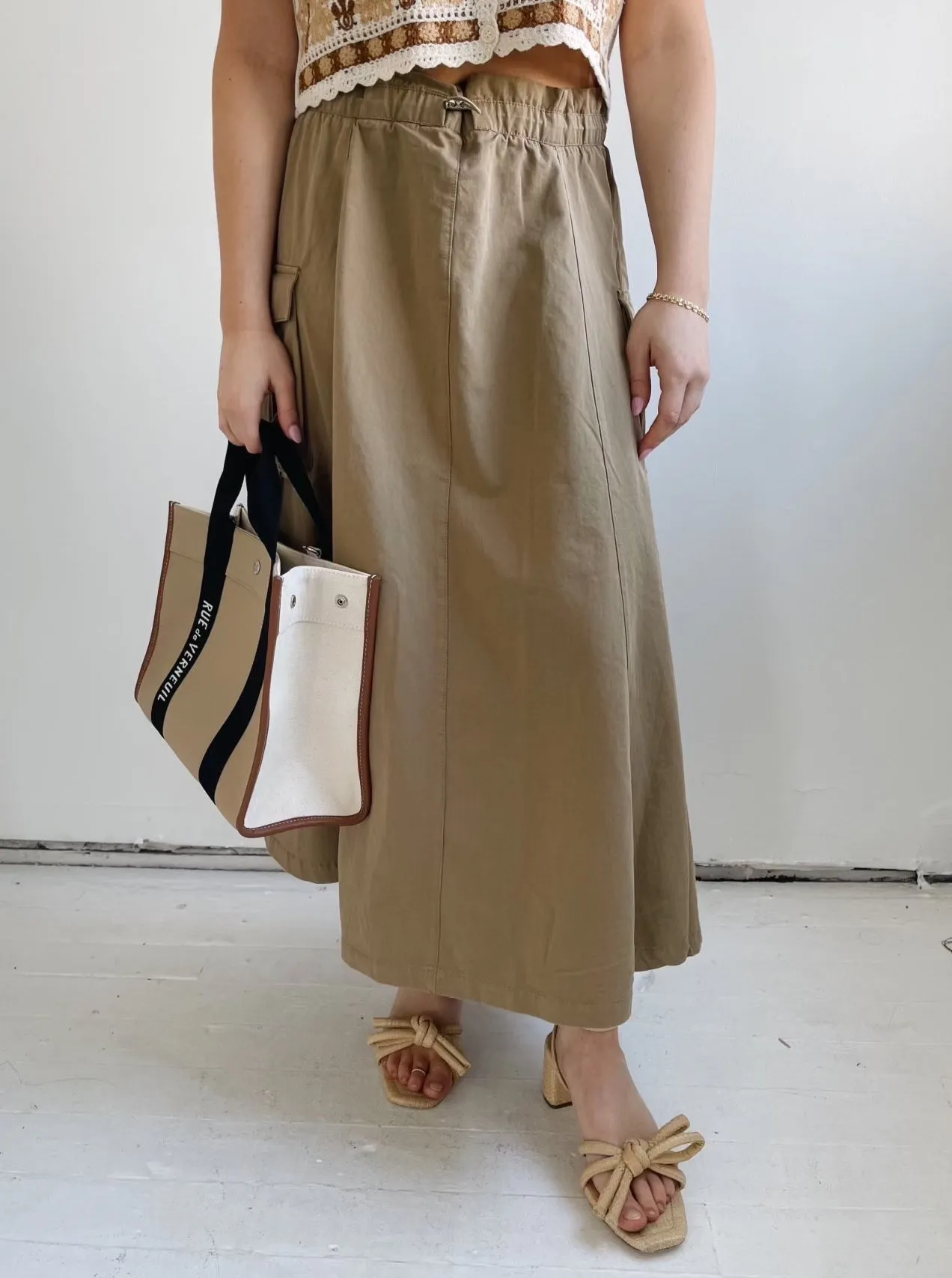 Caroline Maxi Skirt Modest Wear Street Attire