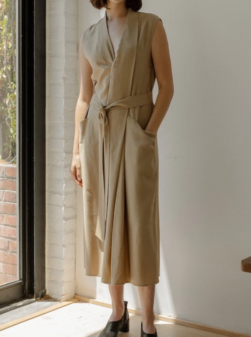 Soft Pleats Lyla Dress