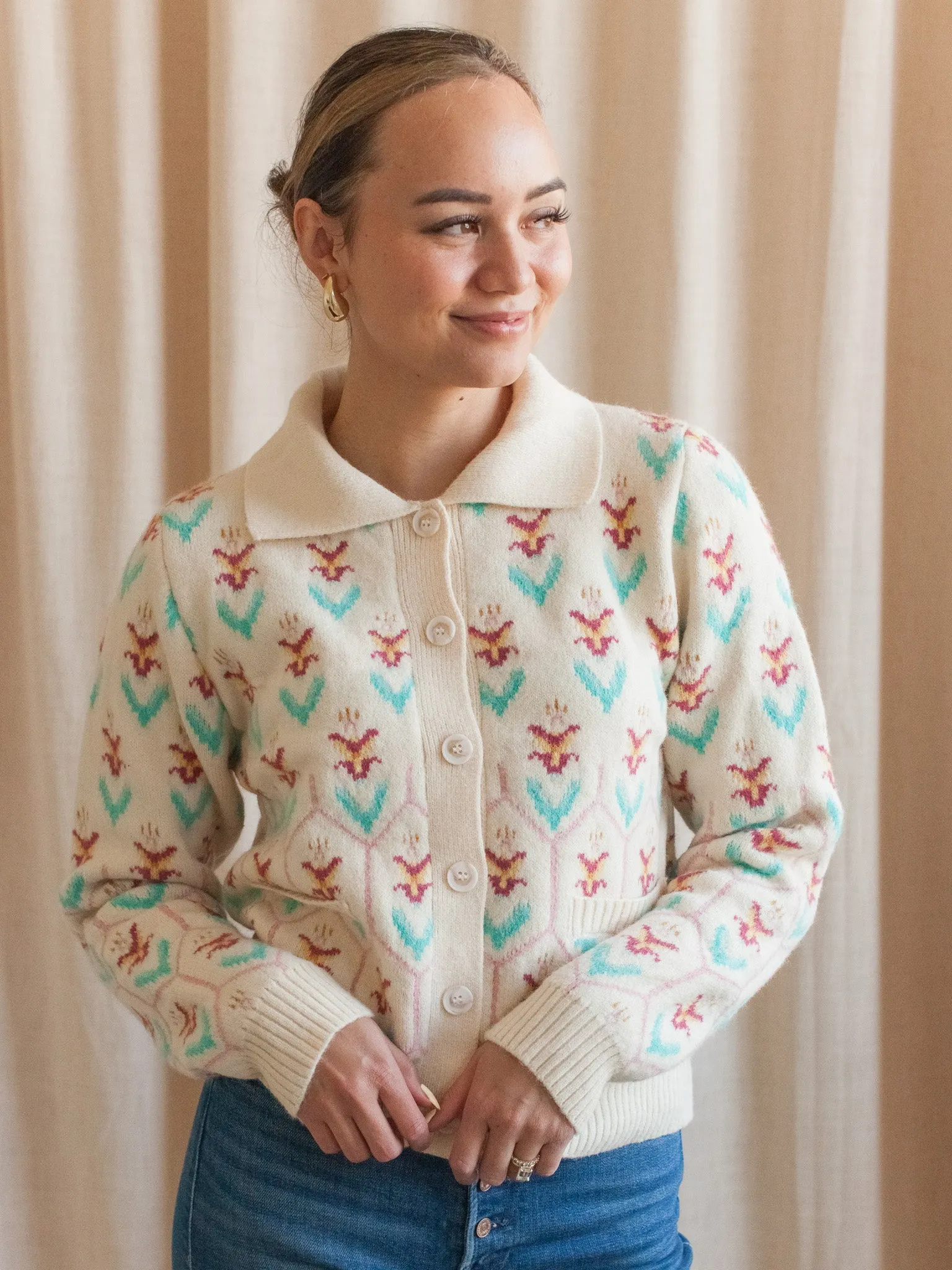 Relaxed Vibe Ida Knit Cardigan