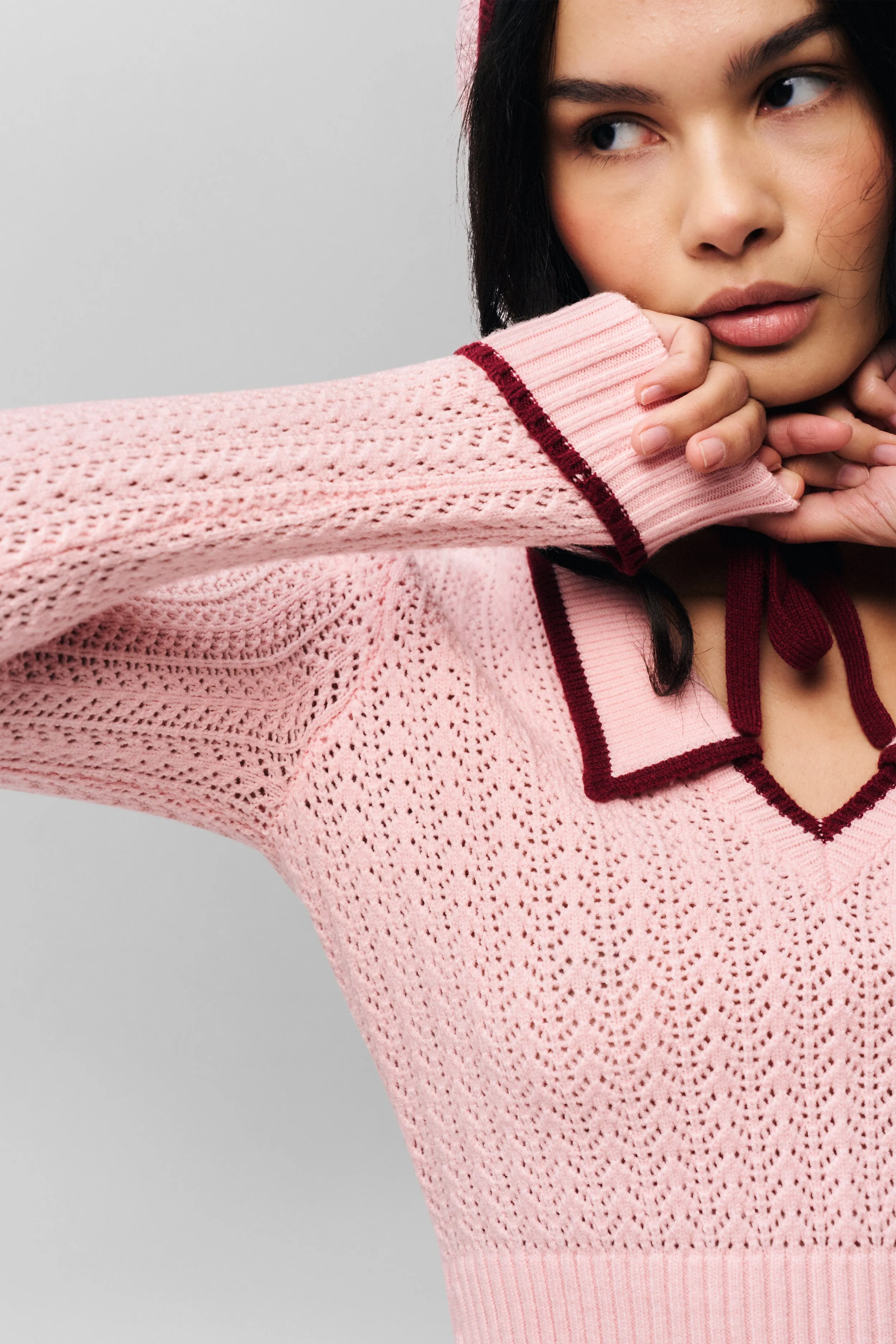 Casual Comfort Wear Basic Layer Charlotte Pullover Knit