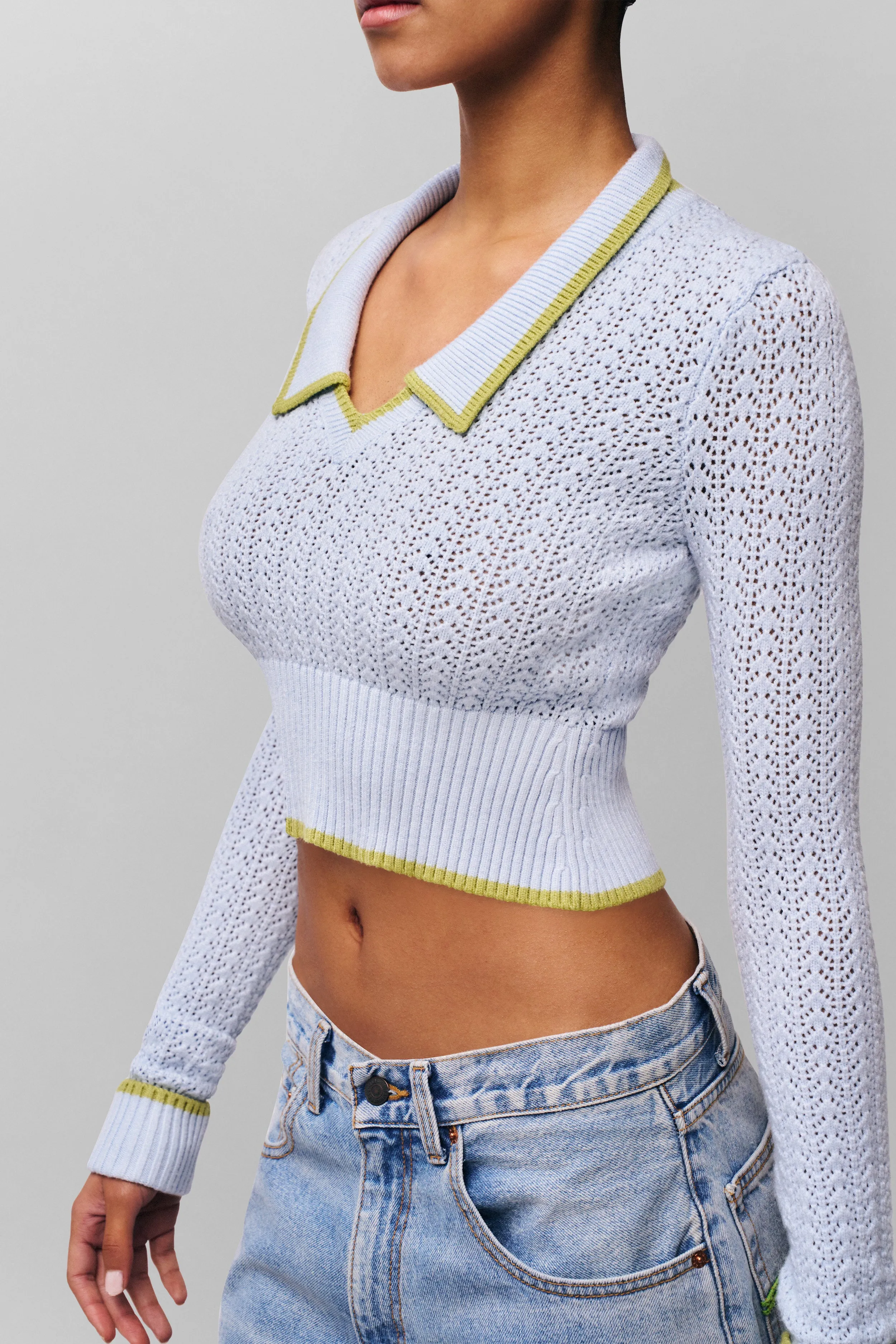 Charlotte Pullover Knit elastic waistband Stretch Flex