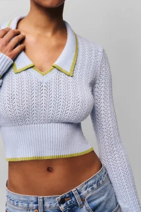 Chill Ready Seamless Stitching Charlotte Pullover Knit