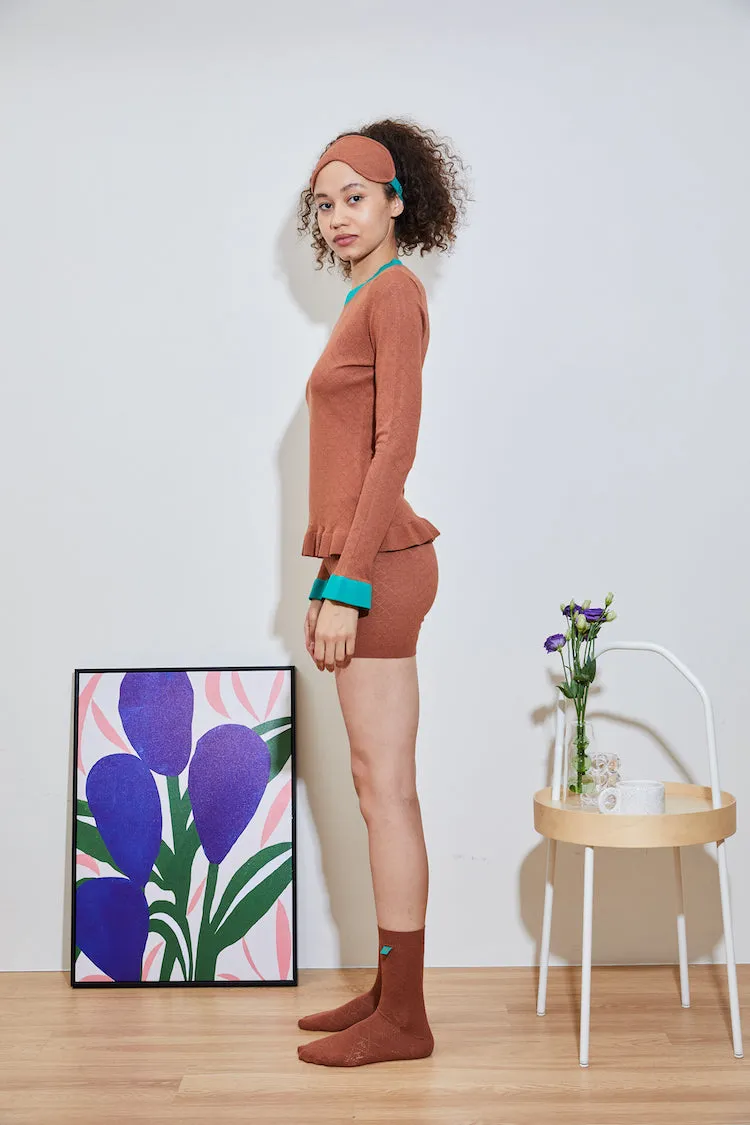 CHILI hydraKNIT ECOVERO PULLOVER brn FrictionReducing