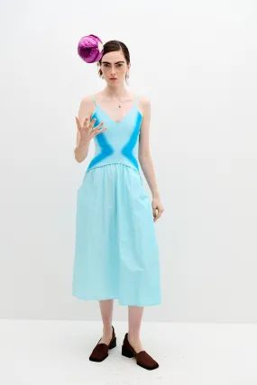 CHILI MIXED MEDIA TANK DRESS Calm Style