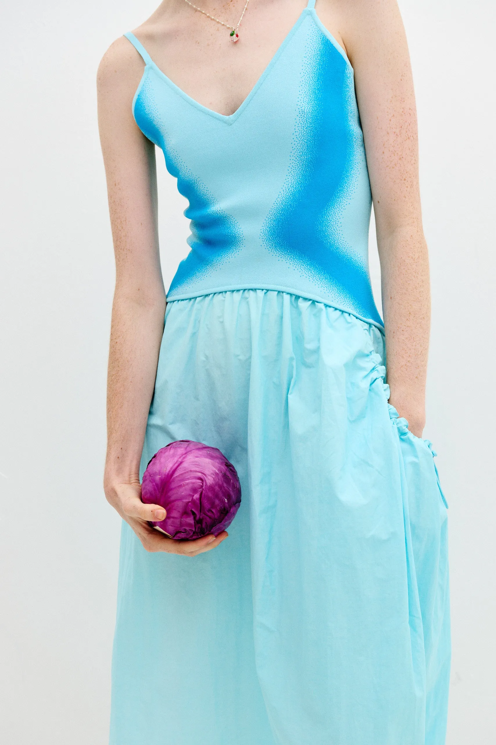 CHILI MIXED MEDIA TANK DRESS Life Soft