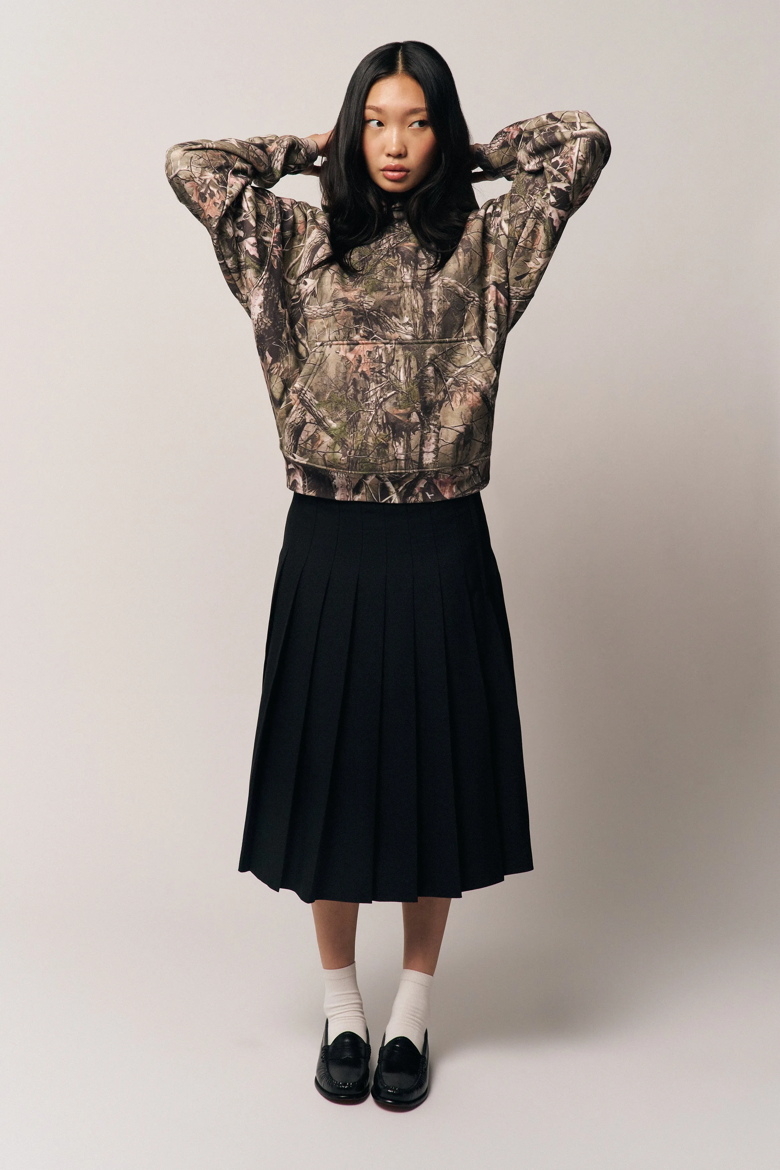 Quick Slip Camo Sweatshirt