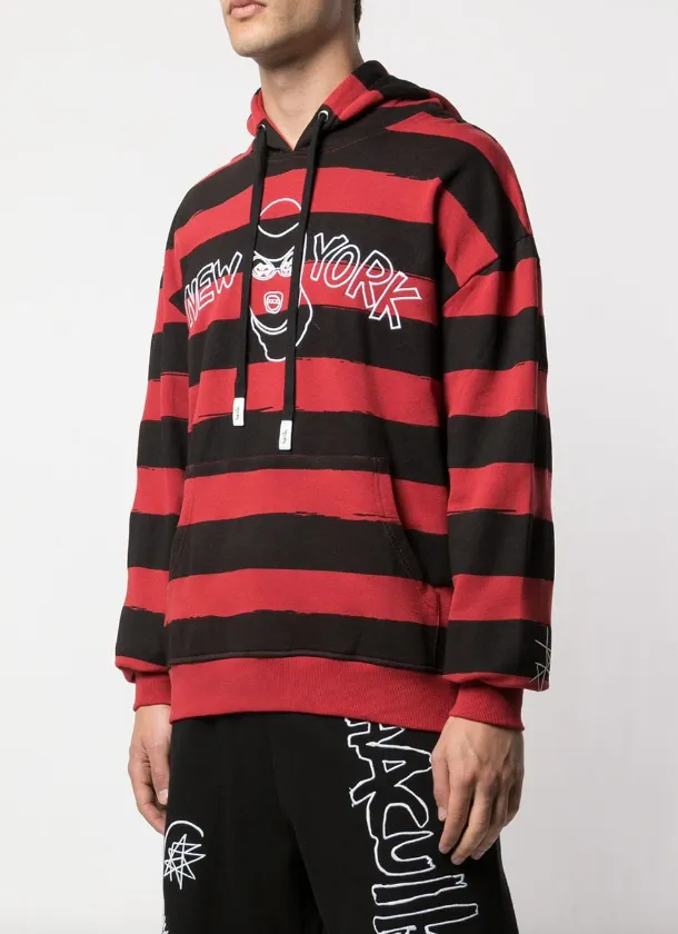 NEW YORK ROBBER HOODIE Photography Ready sequined details