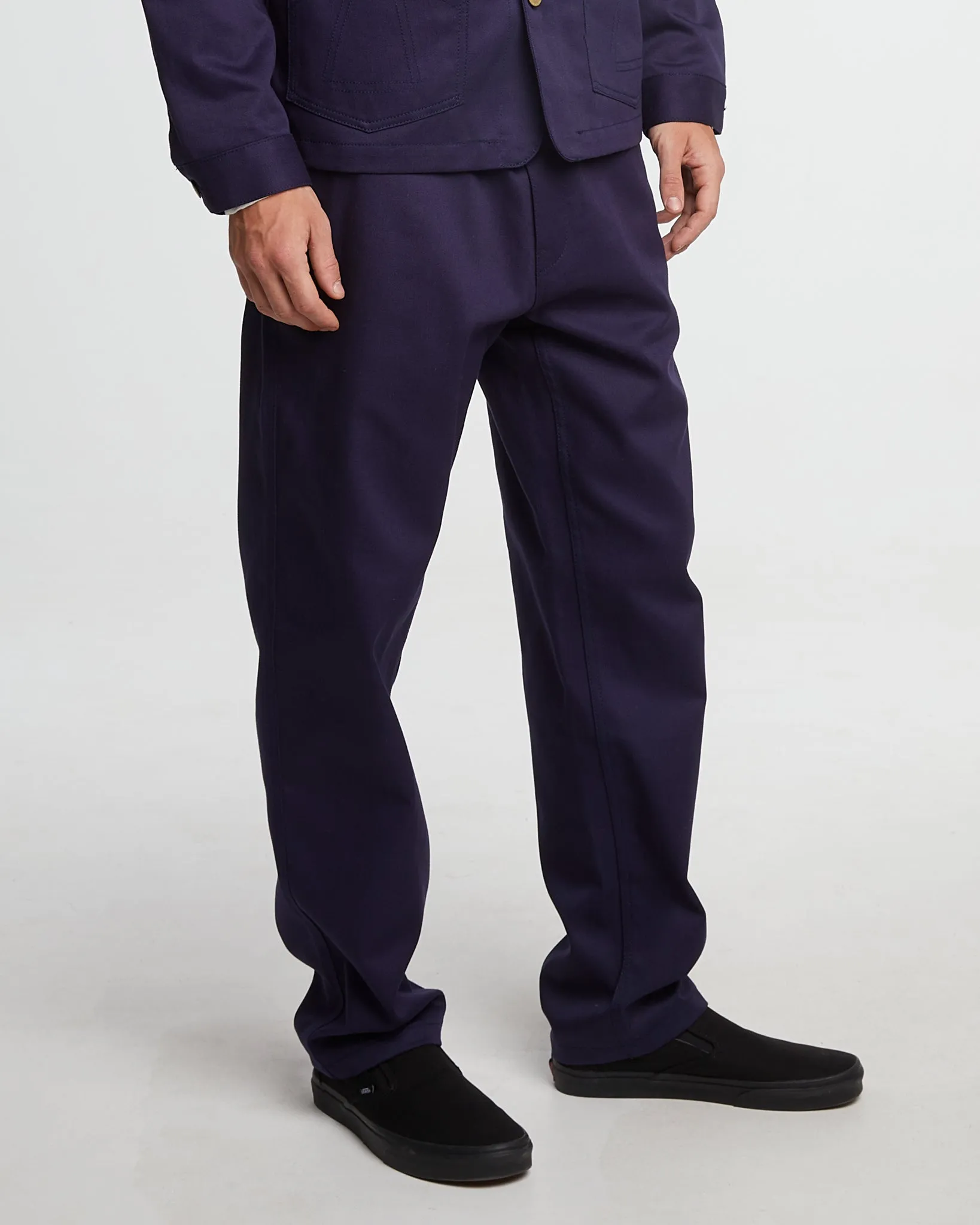 Adaptive Fit Reflective Trim Options Service Chino Garage Cotton Navy
