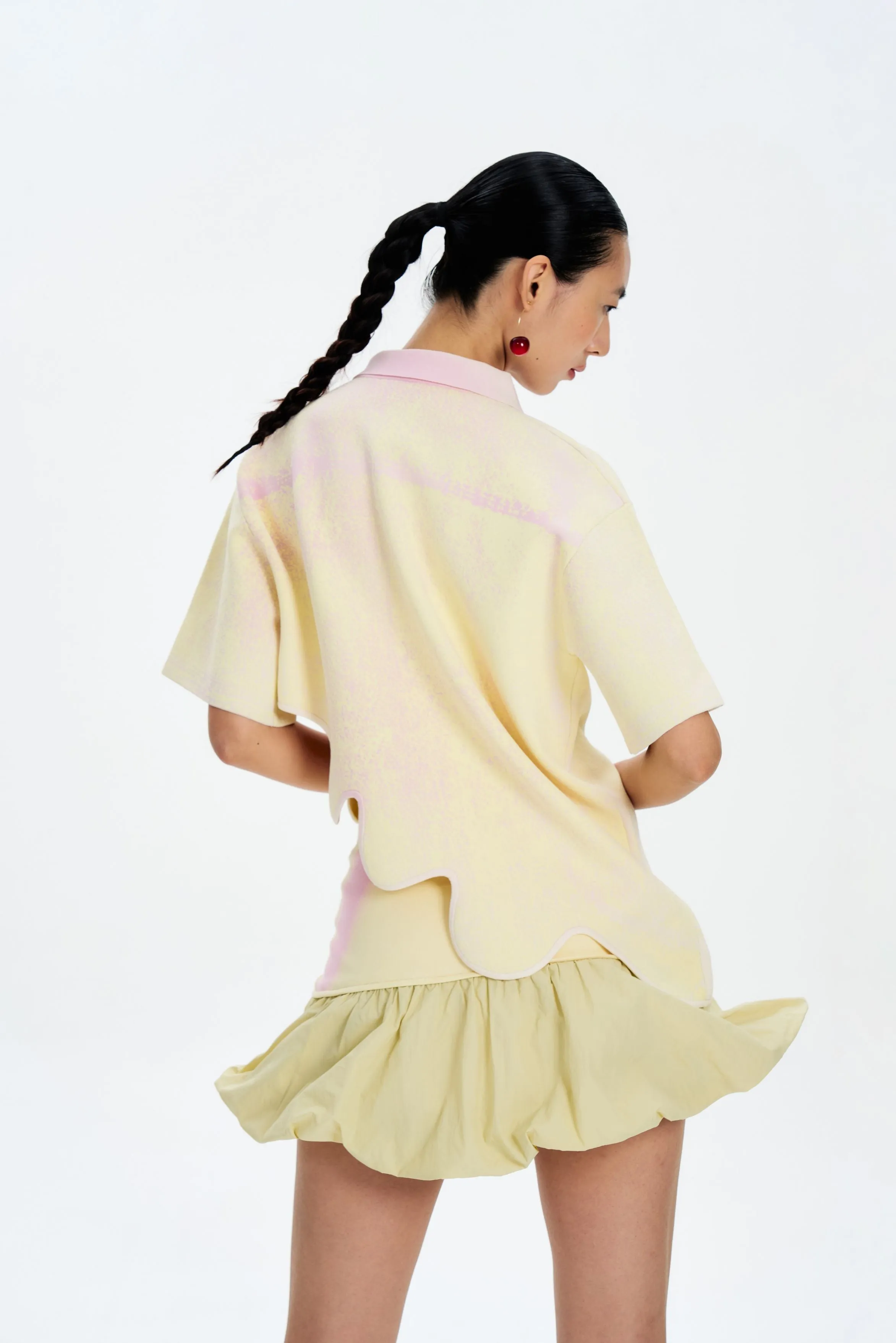 Comfort Base CLIVIA MIXED MEDIA MINI SKIRT