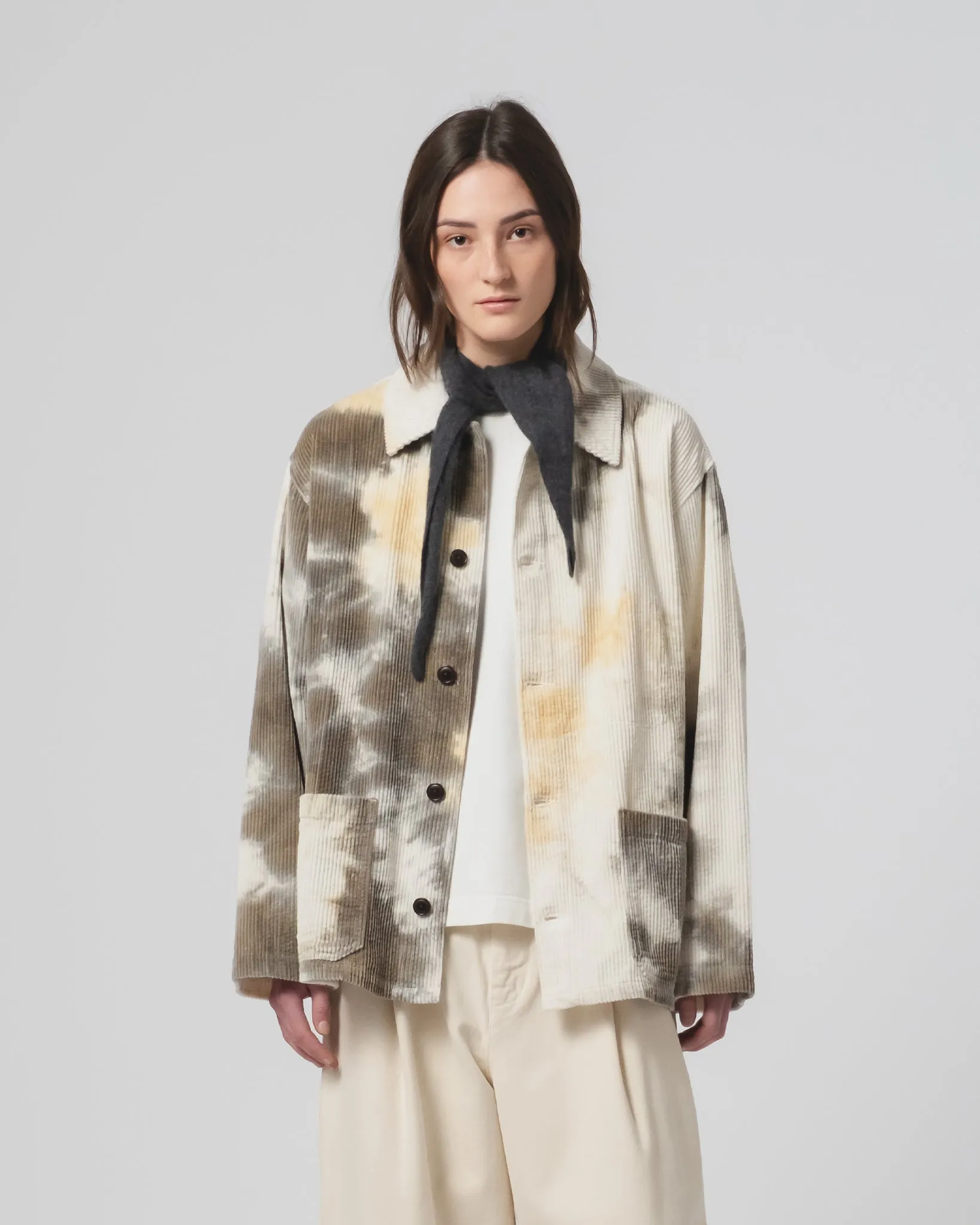 MoistureWickingLining Packable Feature Coach Jacket Marsian Cord Aluminium