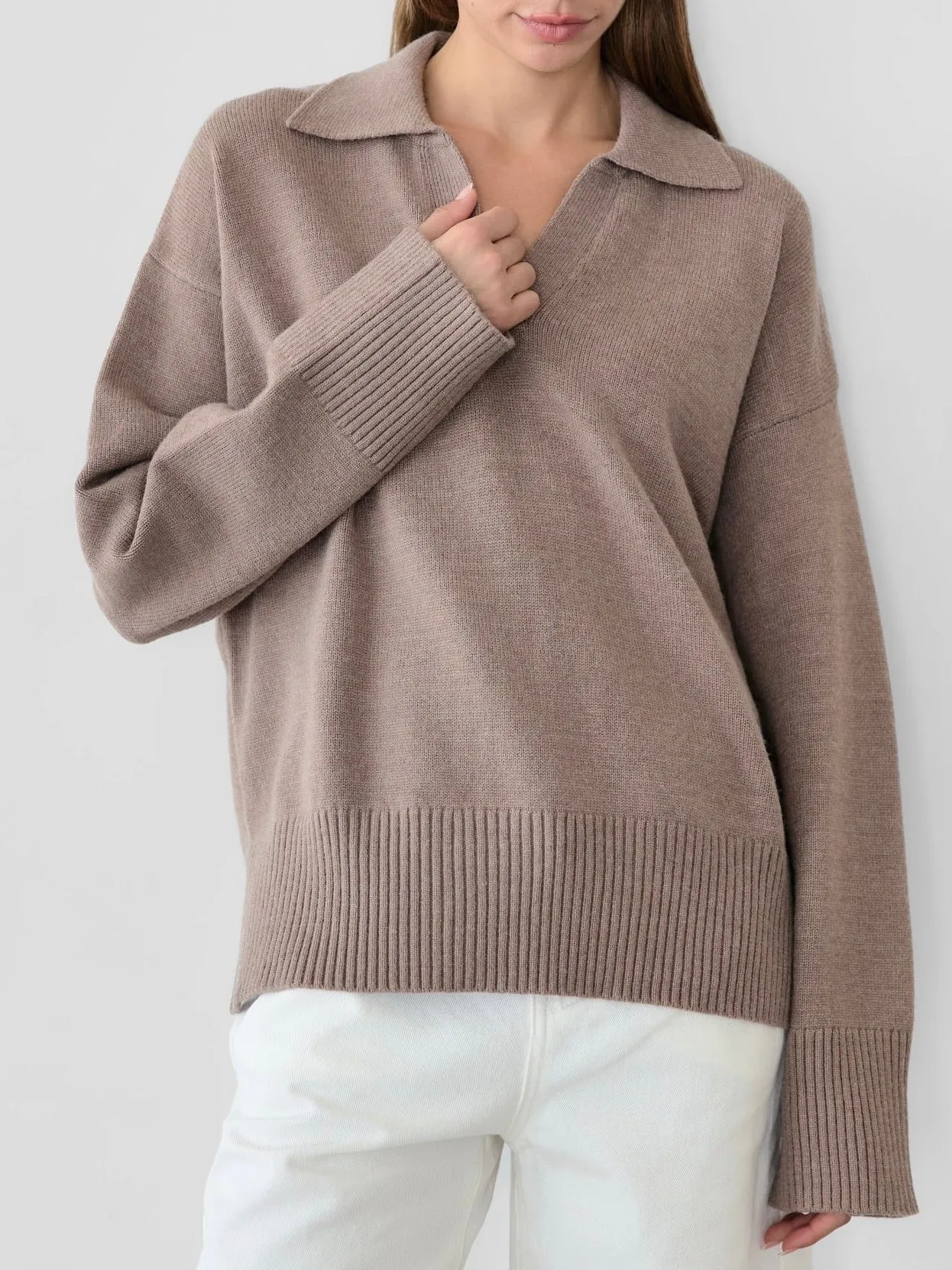 All-Day Wear Colette Collared Sweater
