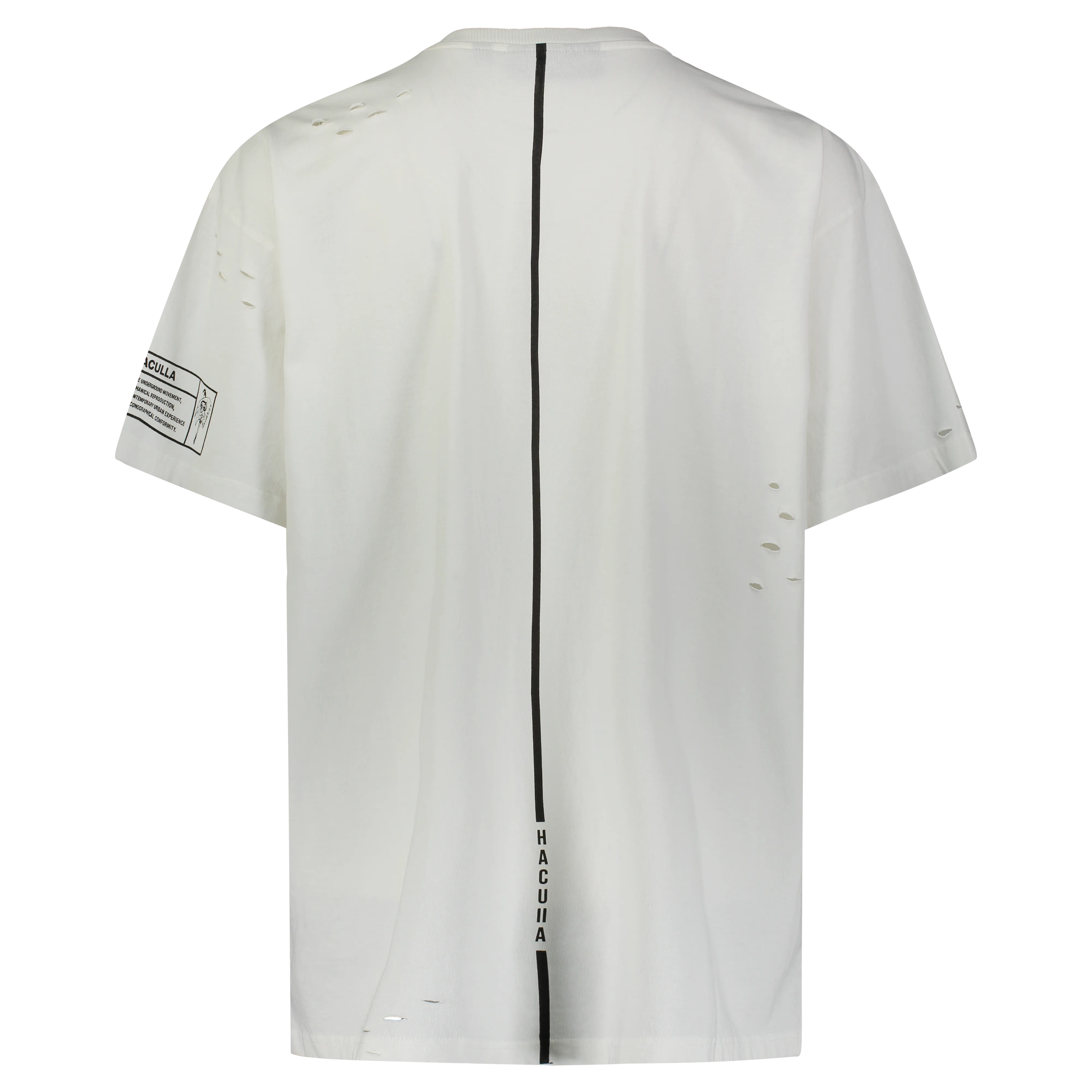 Flexible stretch FIRECRACKER VINTAGE TEE OFF WHITE