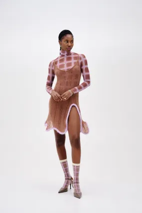 MALFOY ALPACA WAVY TANK DRESS Casual Fit Modern Layering