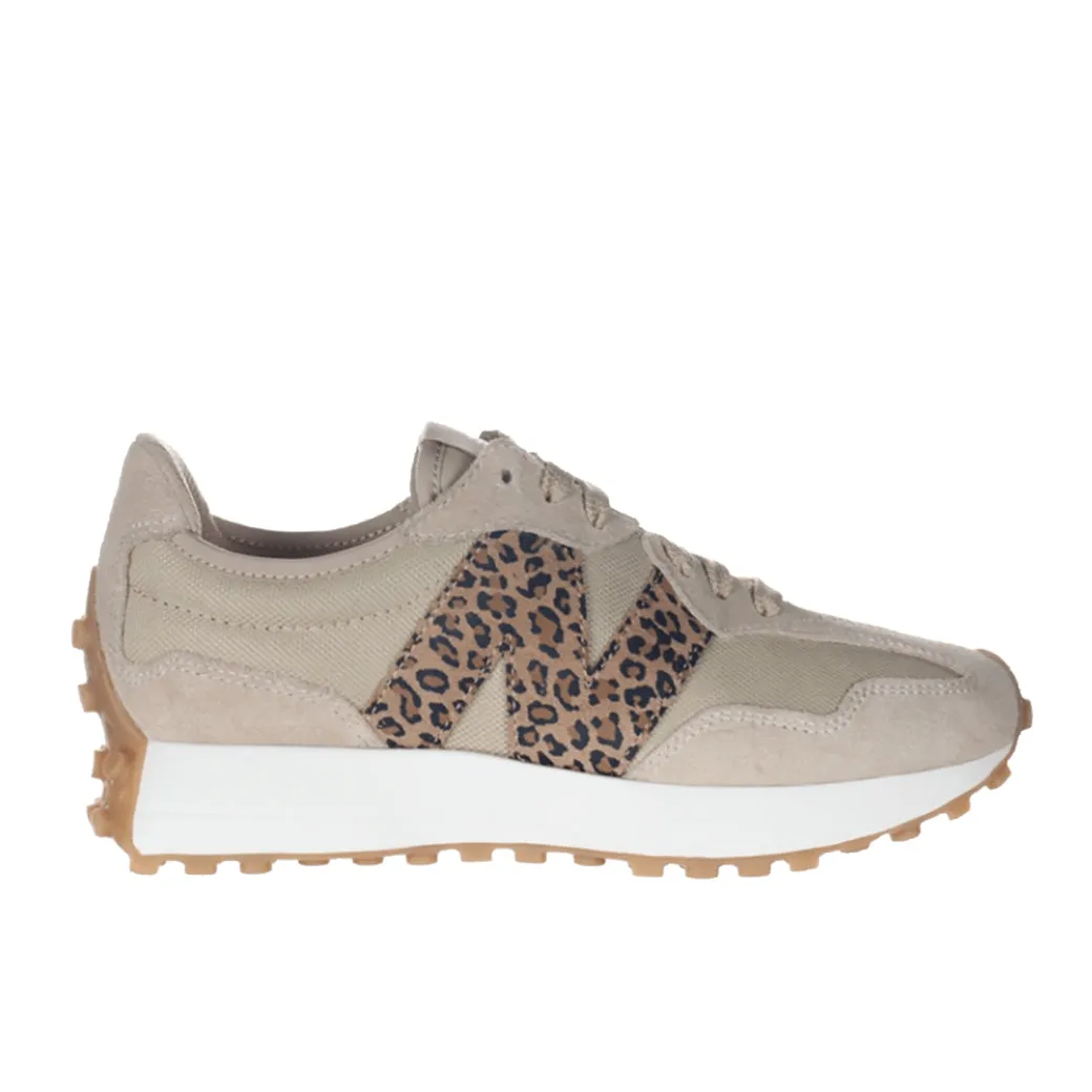 Anatomical Toe Box Wide fit Womens New Balance 327 in Incense/Incense