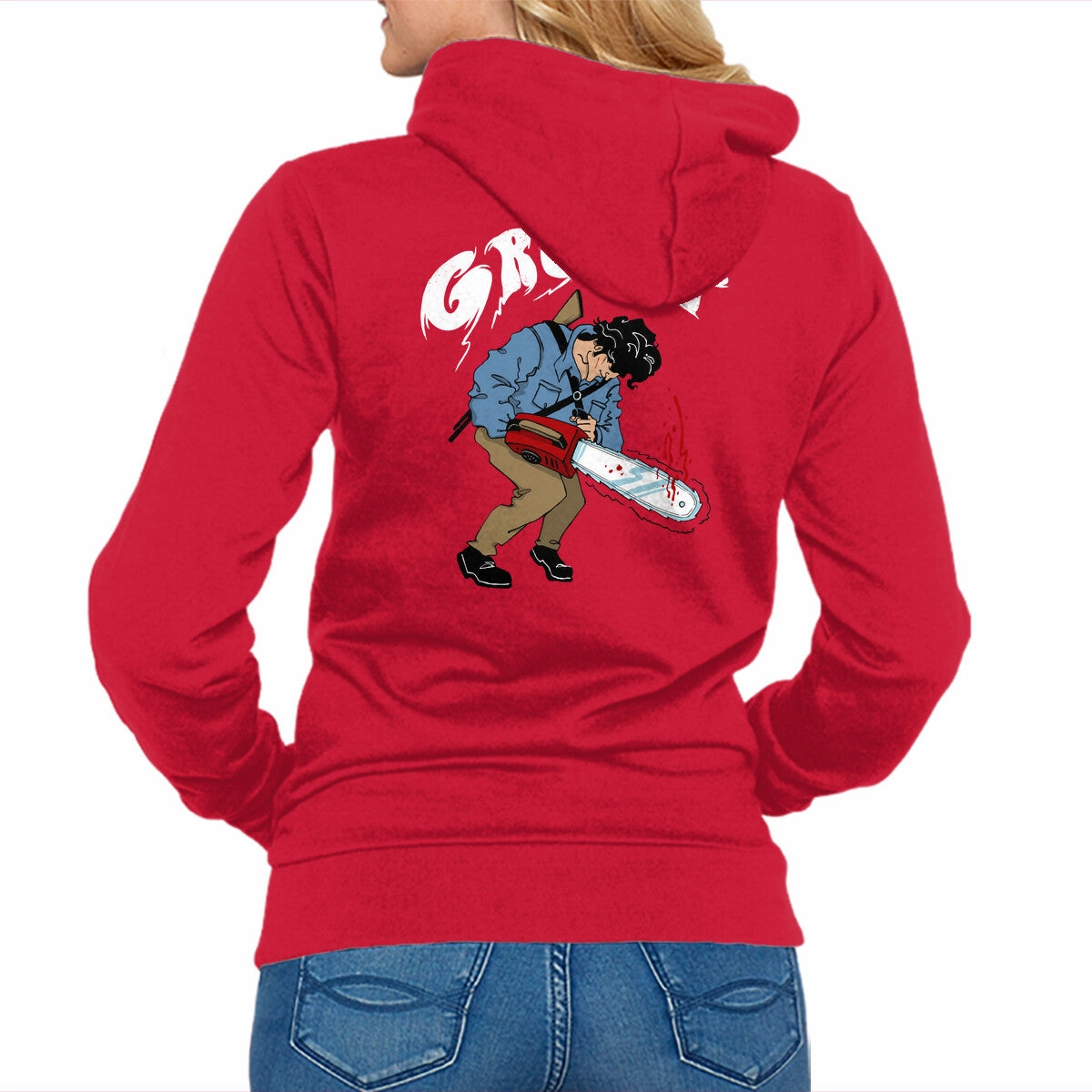 Ash Vs. The World Half sleeve product embroidery artistry