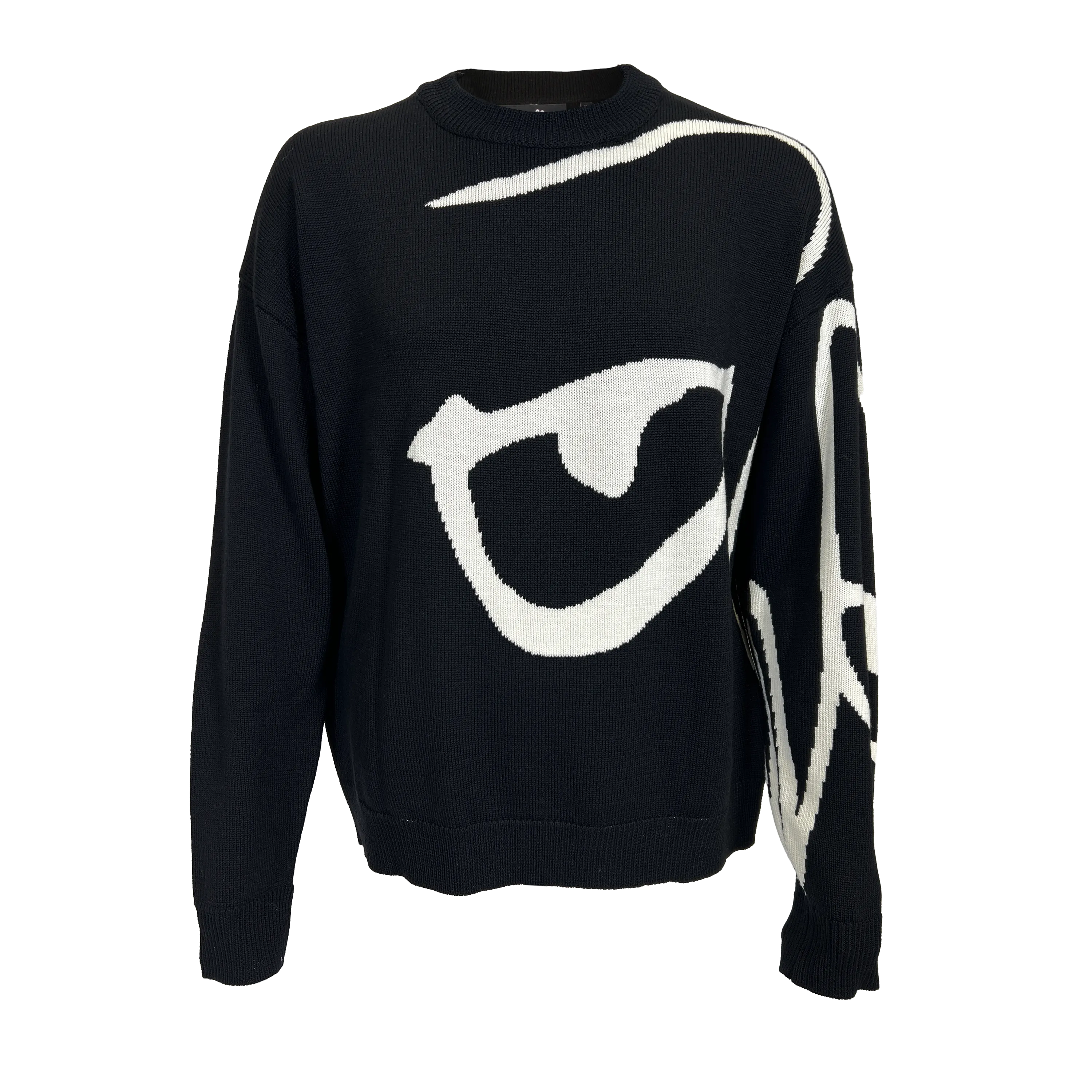 Loose Weave Oversized Fit THE FACE SWEATER