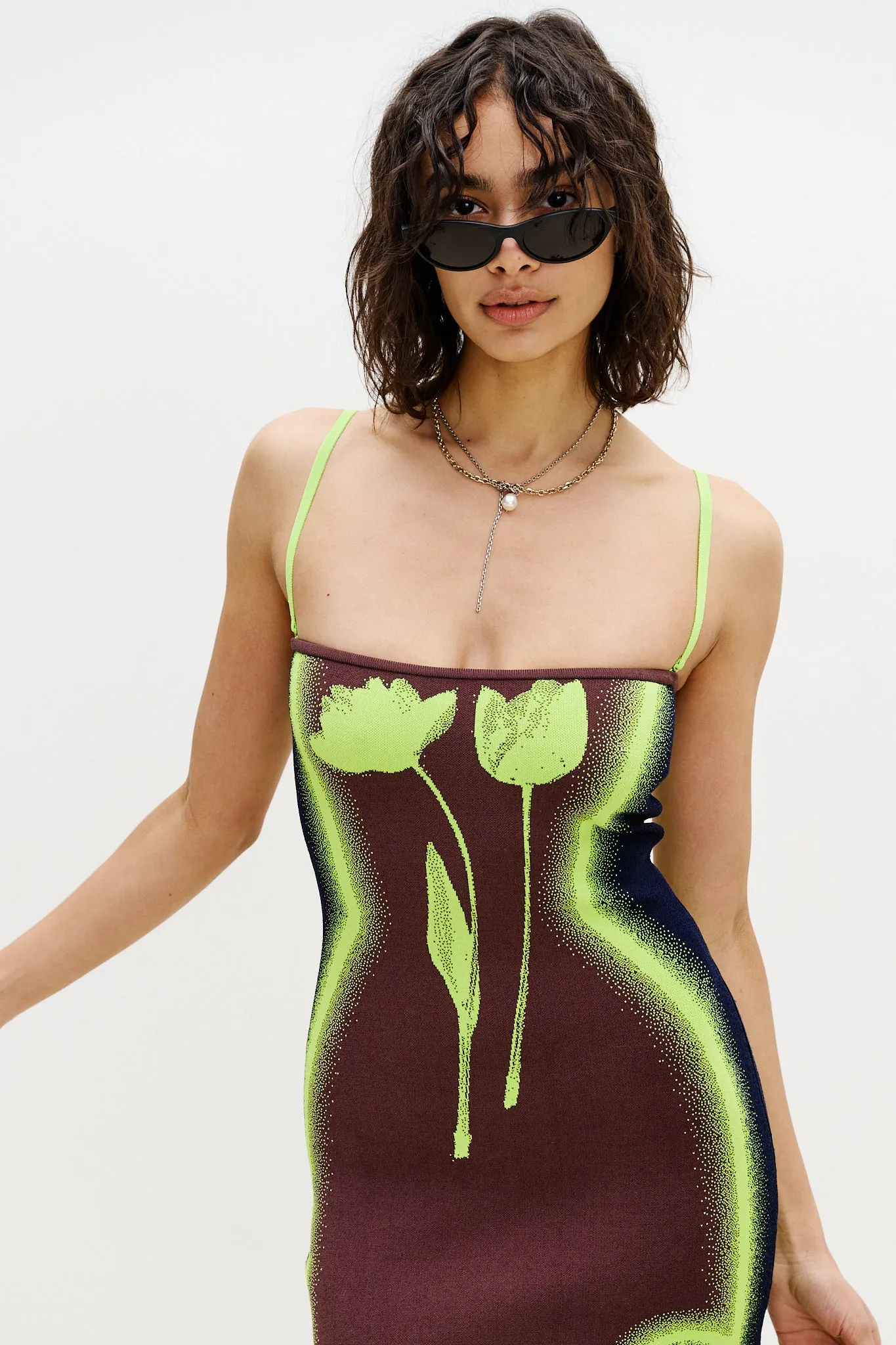 LYNDON WAVY MINI DRESS Urban appeal Elegant Layering