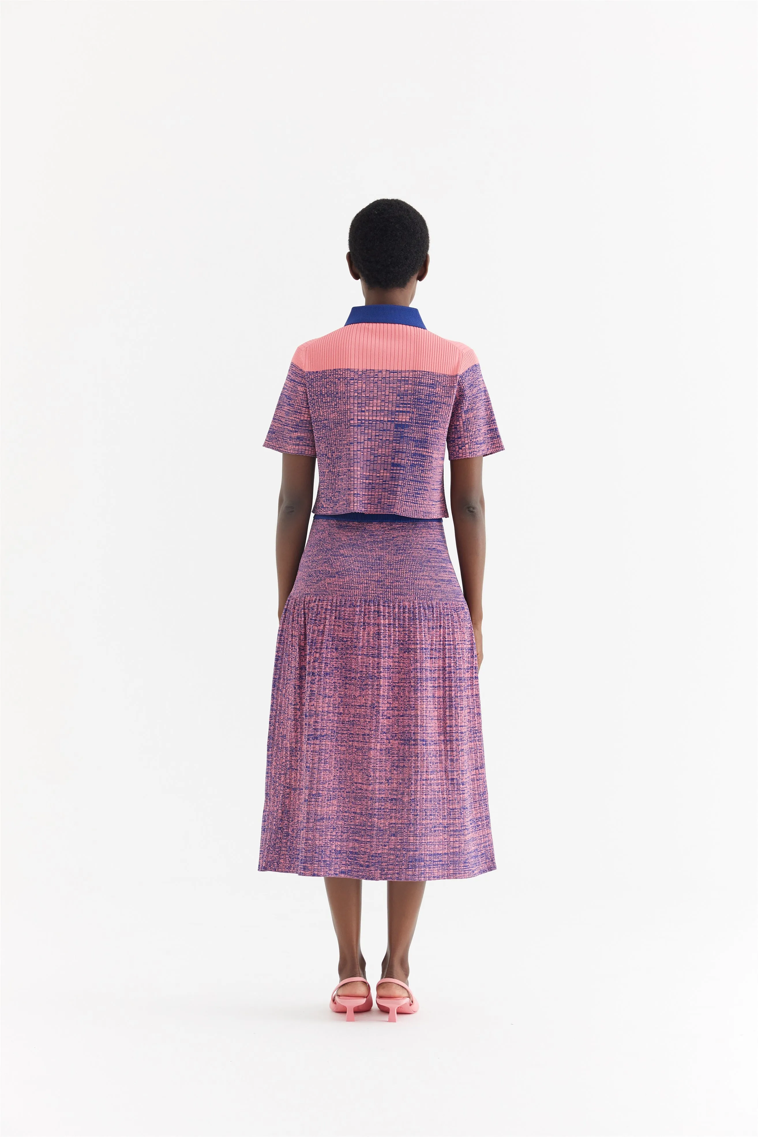 HIRAM PLEATED MAXI SKIRT Quick Access Pockets