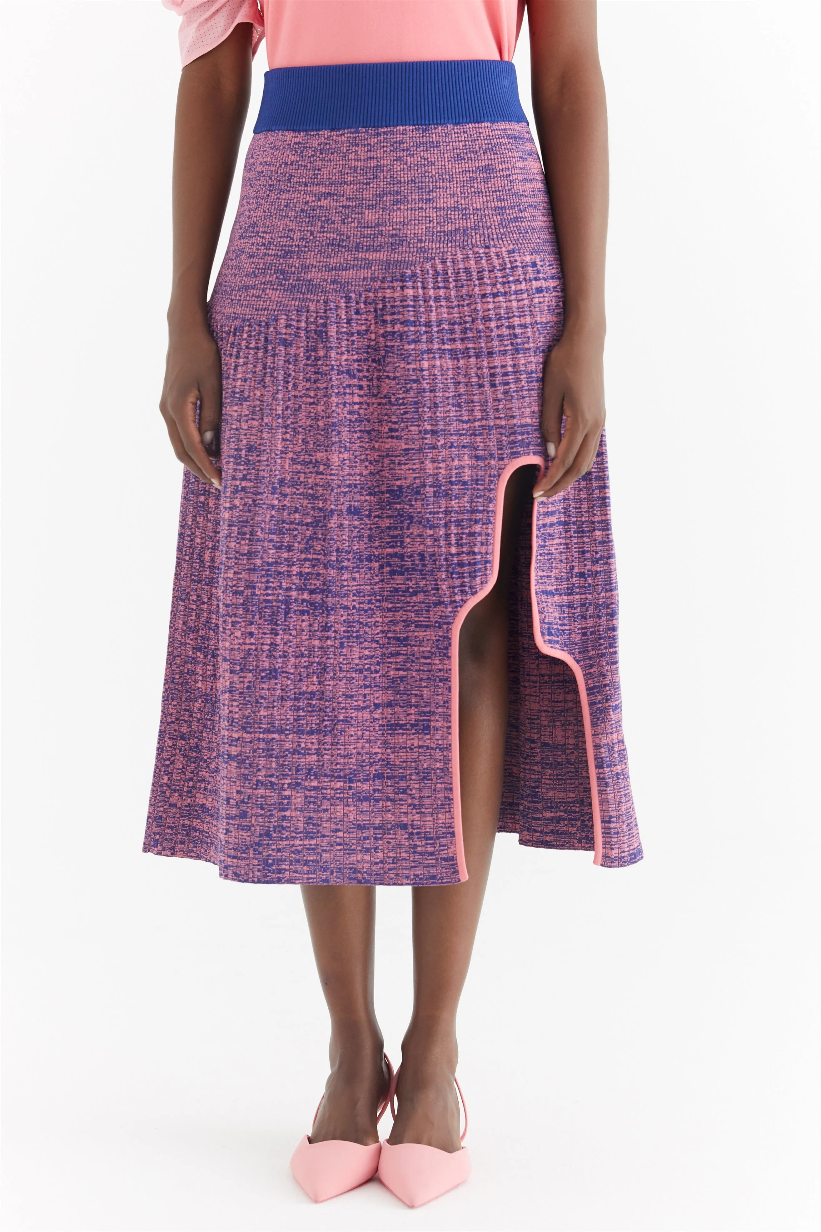 Premium Look HIRAM PLEATED MAXI SKIRT