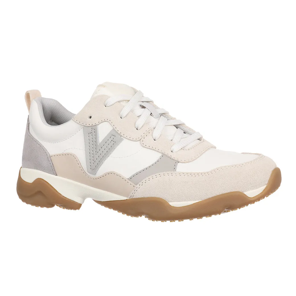 Womens Vionic Walk Slim Glide in Ivory Soft Arch Busy Streets