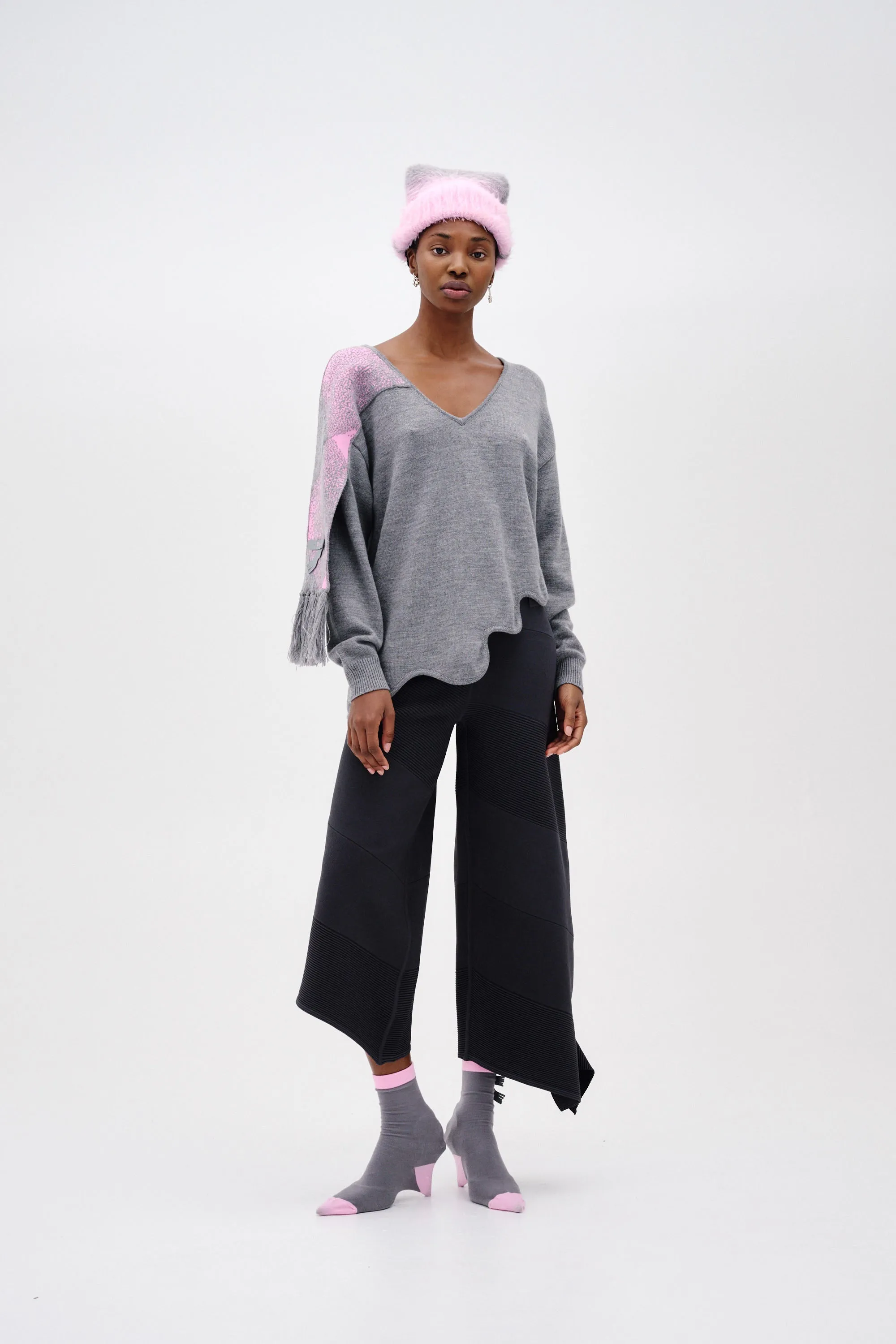 OdorResistant Technology DOLLY WAVY MERINO WOOL PULLOVER