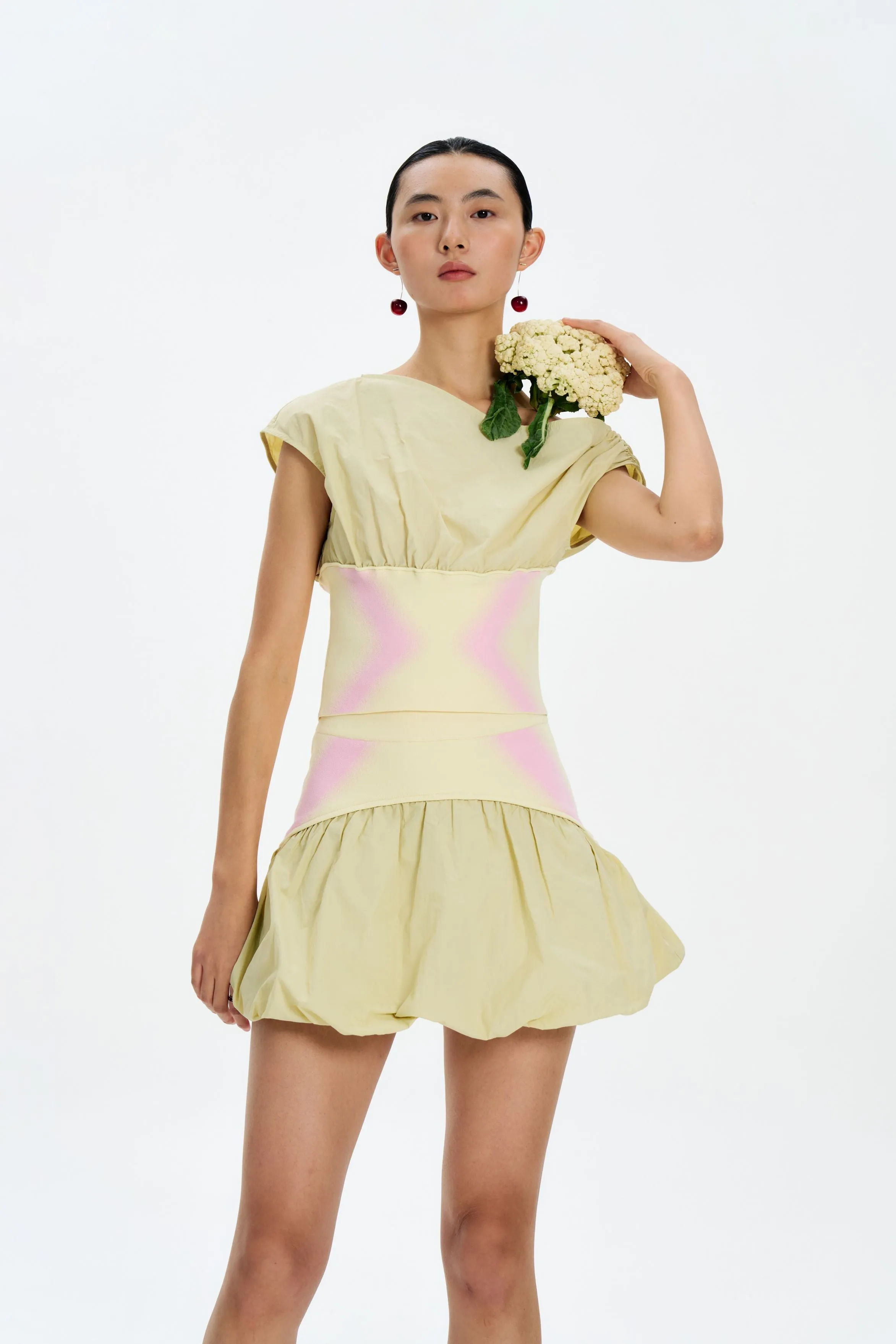 OrganicCottonBlend RawHemDetail RUBY MIXED MEDIA TANK TOP