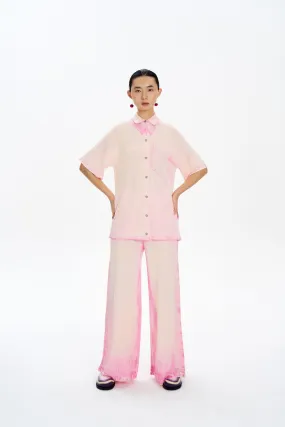 ASHER OVERSIZED DENIM PRINT POLO Odor Neutralizing Technology PlushLining