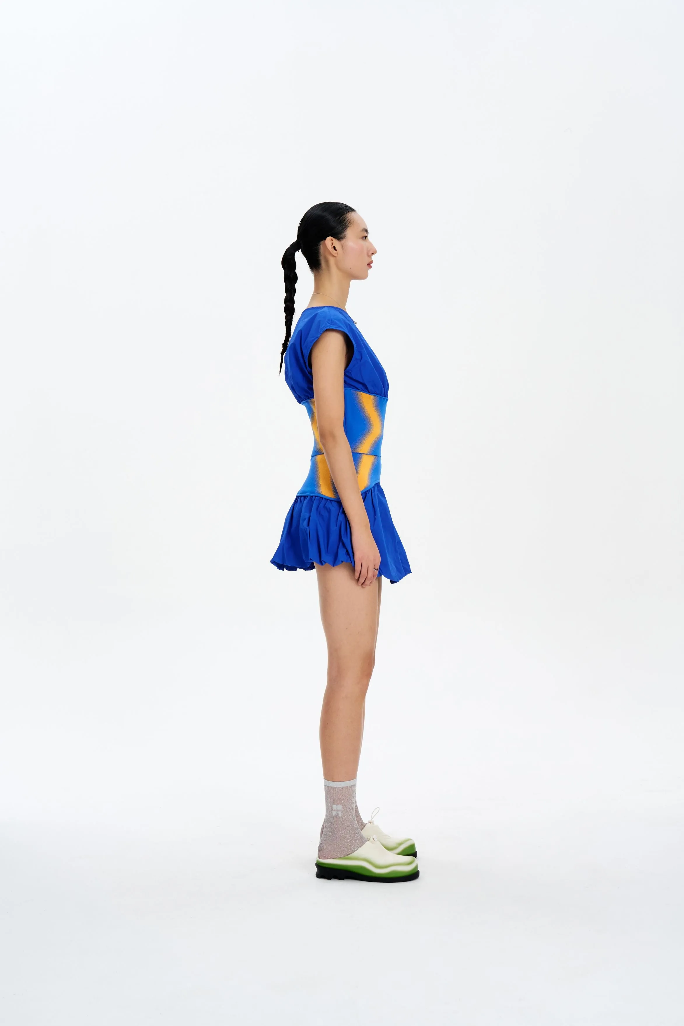 RUBY MIXED MEDIA TANK TOP DoubleNeedle Stitching FadeResistant Dye