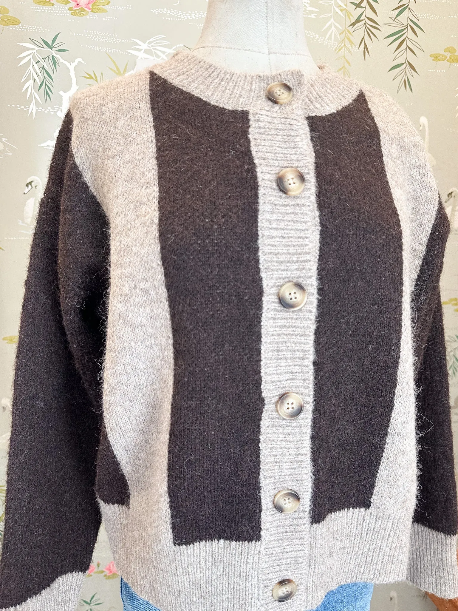 Chic Comfort Smart Fashion Harper Striped Cardigan