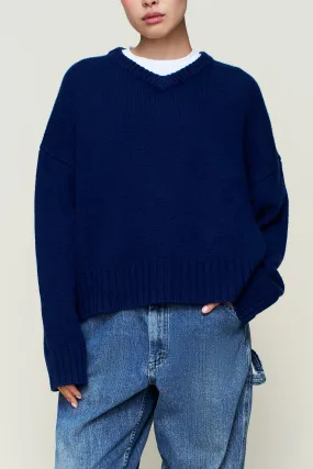 Joni Cashmere V-Neck Jumper Chill Mode Wrinkle Free Material