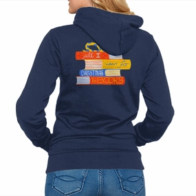 All I Want For Christmas Is Books Relaxing Wear Core Sporty