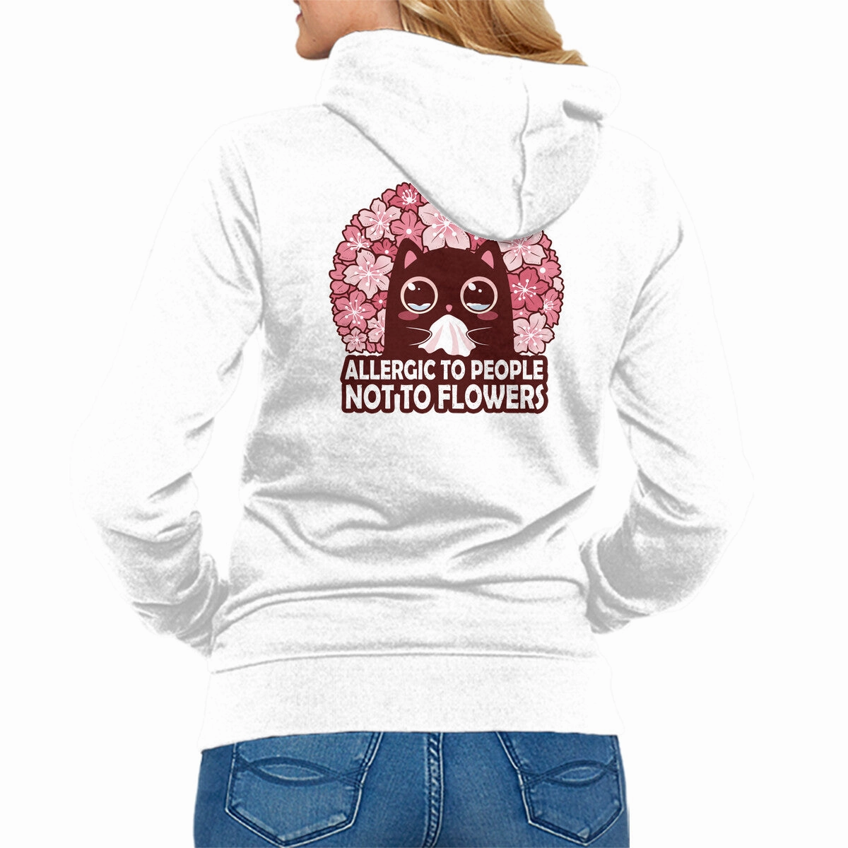 Allergic To People Not To Flowers Cozy All Day product rating