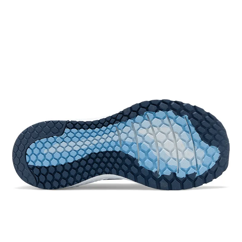 Hyper Breathable Knit Energy Returning Heel 1080v9 - Air White with Vintage Indigo