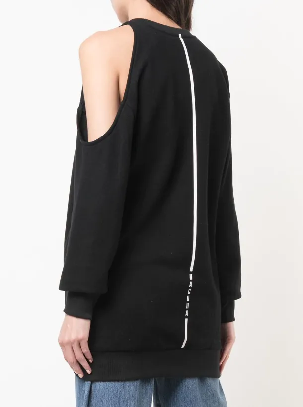 High Demand Anti Pill Technology CUT OUT SWEATSHIRT