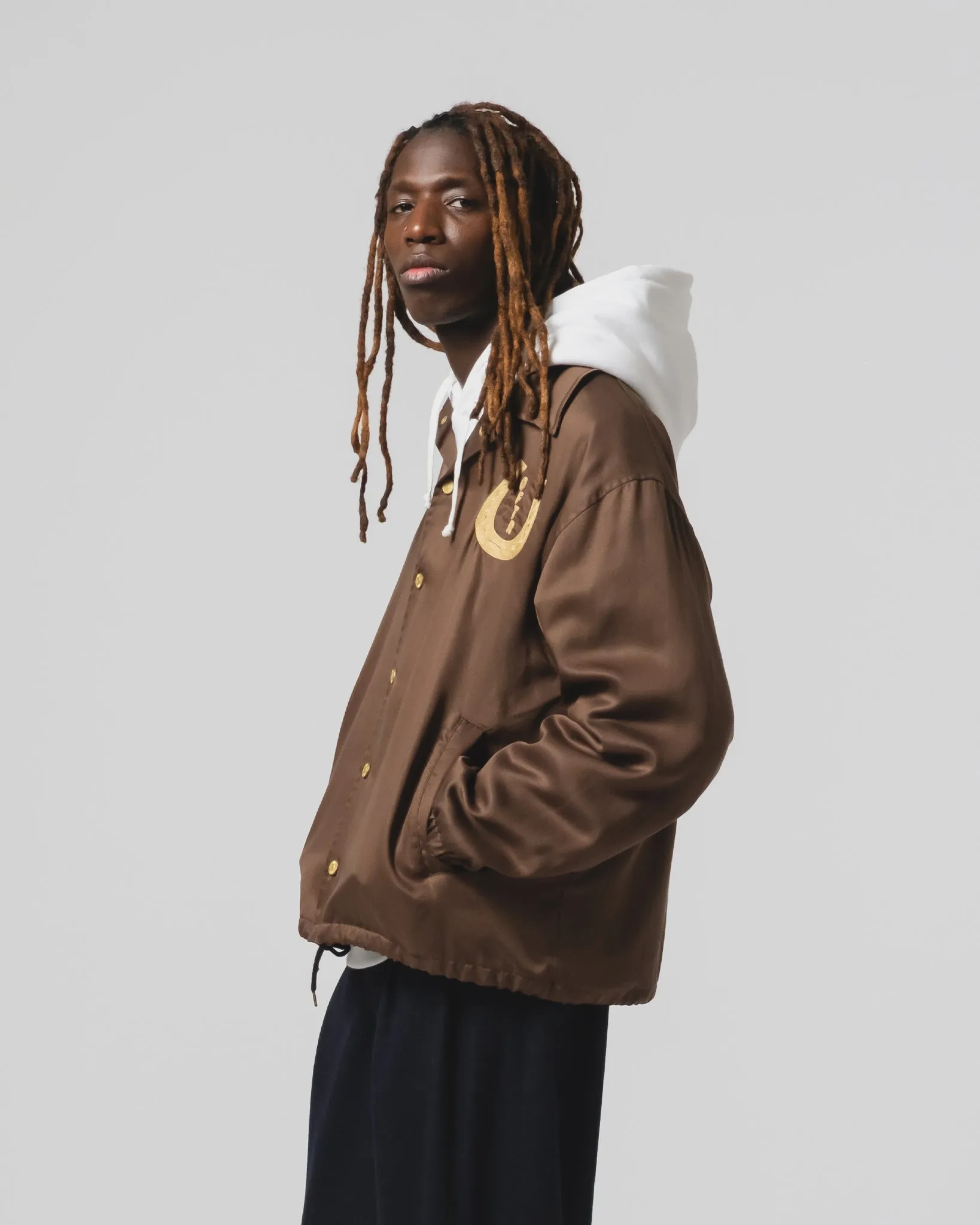 Temperature control Extended Coverage Dago Jacket V1 Tencel Lenzing Brown