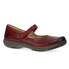 Non slip grip Timeless Accent Womens Dansko Stacy in Red