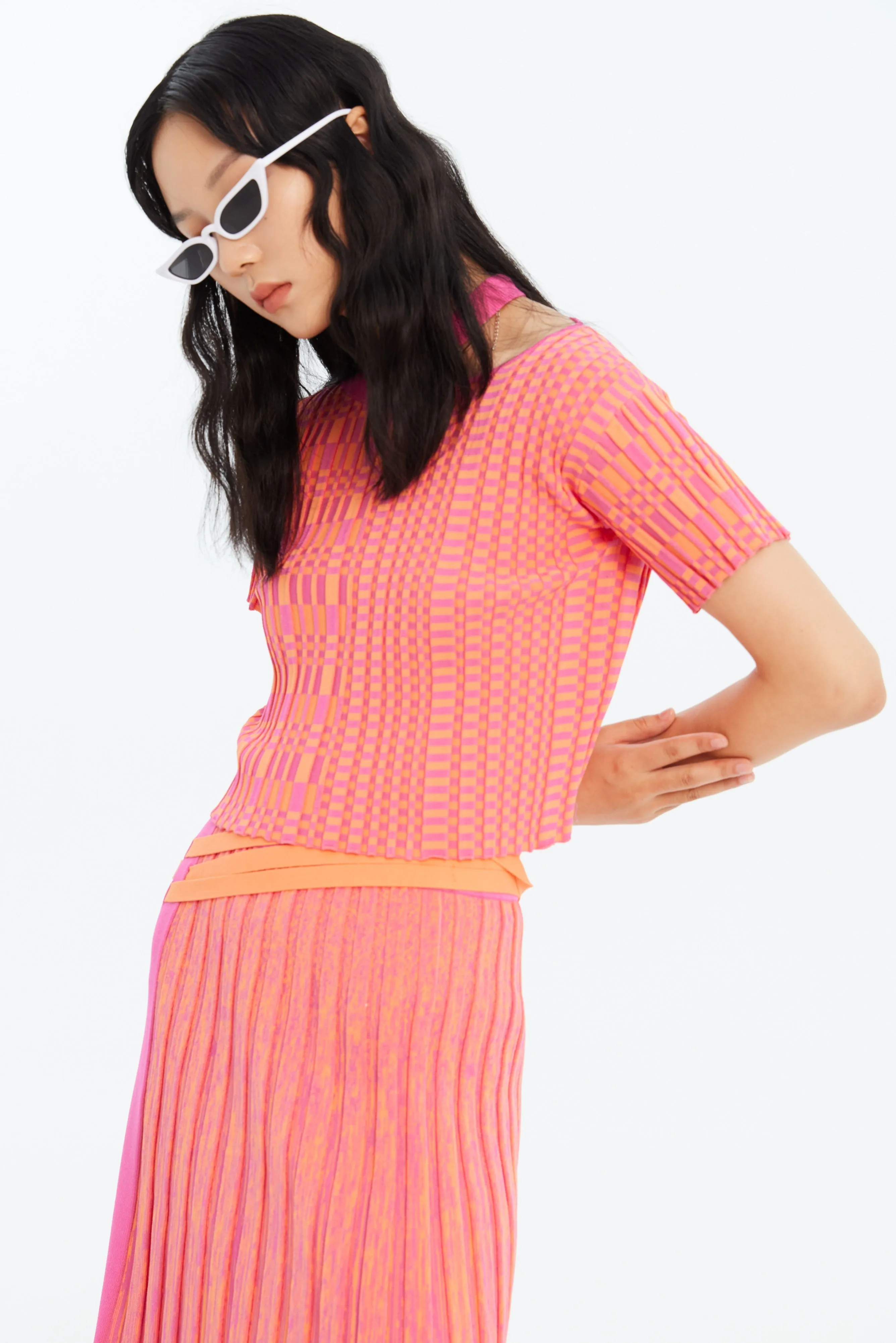 QuickRelease Closure DEVAN ECO CROPPED SHORT SLEEVE TOP