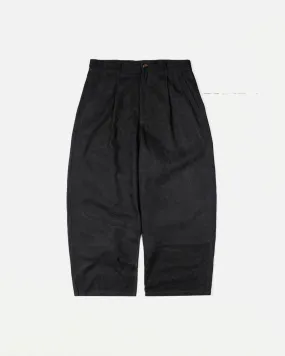 Bootcut shape Durable Twill Distant Washed Pleated Pants