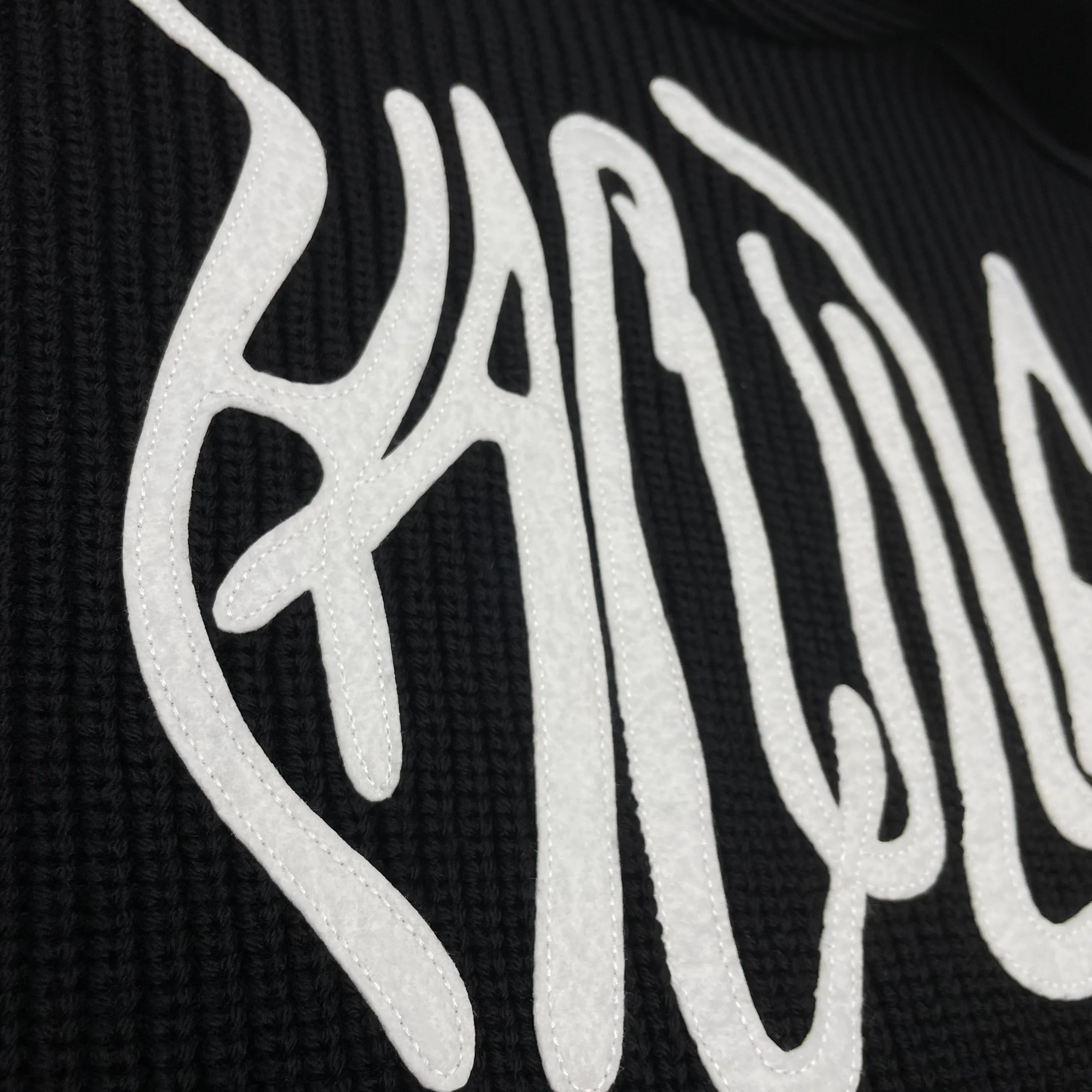 DISTRESSED HACULLA KNITTED SWEATER HOODIE Non Restrictive Armhole Cozy Active Wear