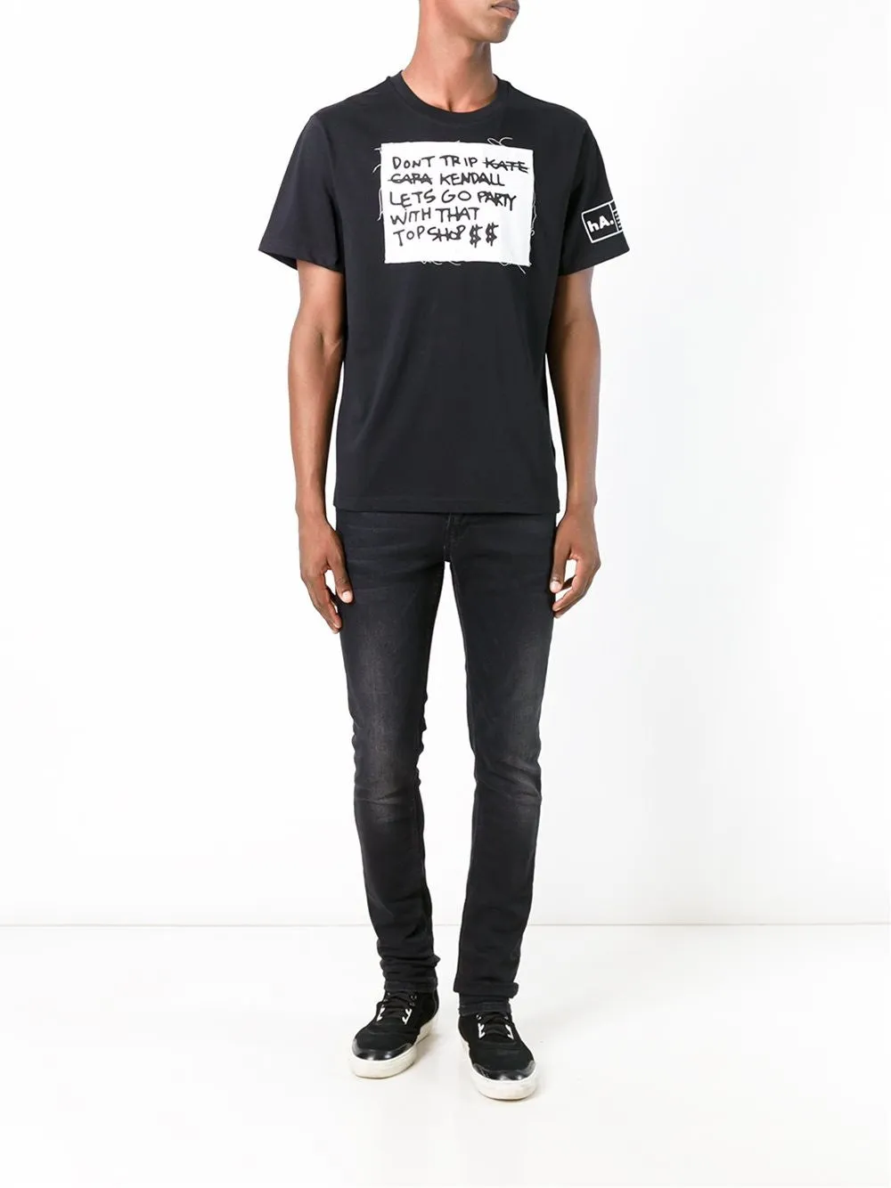 Hypoallergenic Textile Soft Knit DON'T TRIP TEE