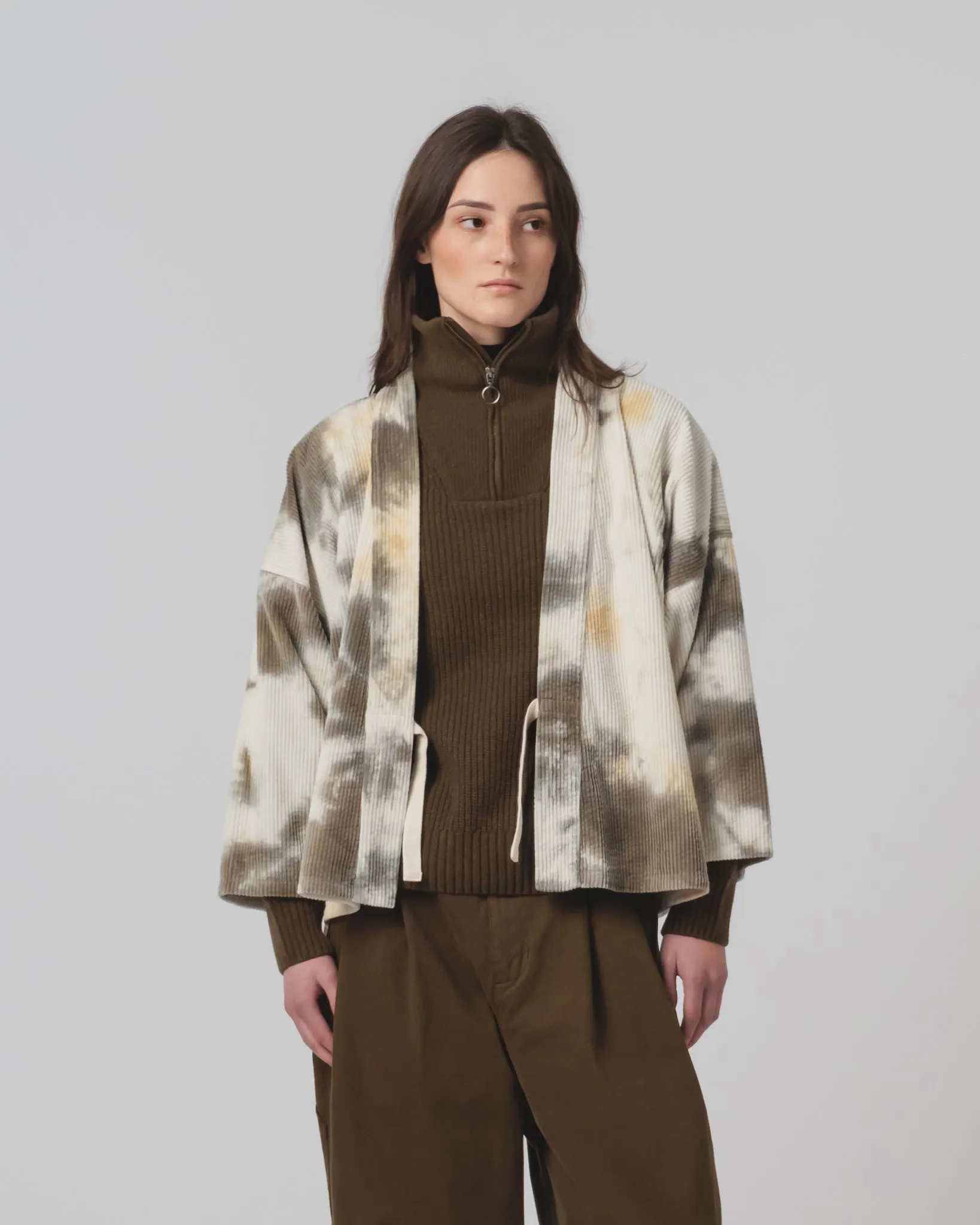 MoistureWickingLining G.o.D Kimono Marsian Cord Aluminium