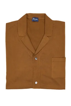 Drumohr Ramo Knitted Cotton Long Sleeve Shirt All-Purpose Wear