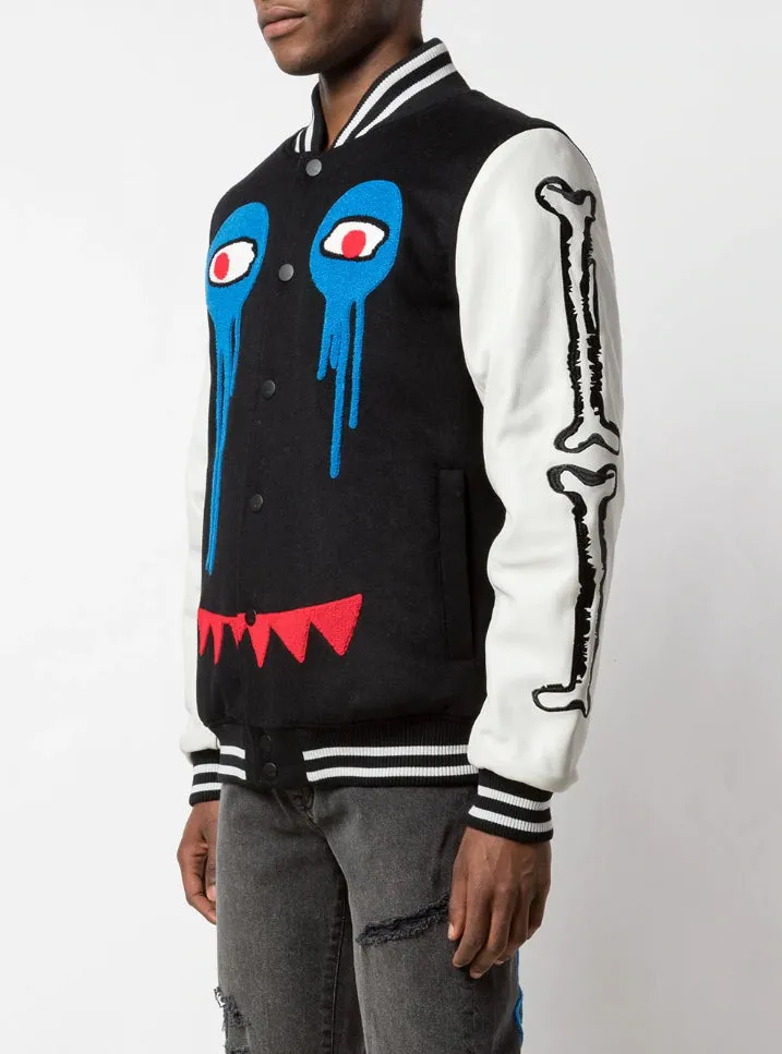 I HAVE NO LEGS VARSITY Ventilation Panels Layered Collar