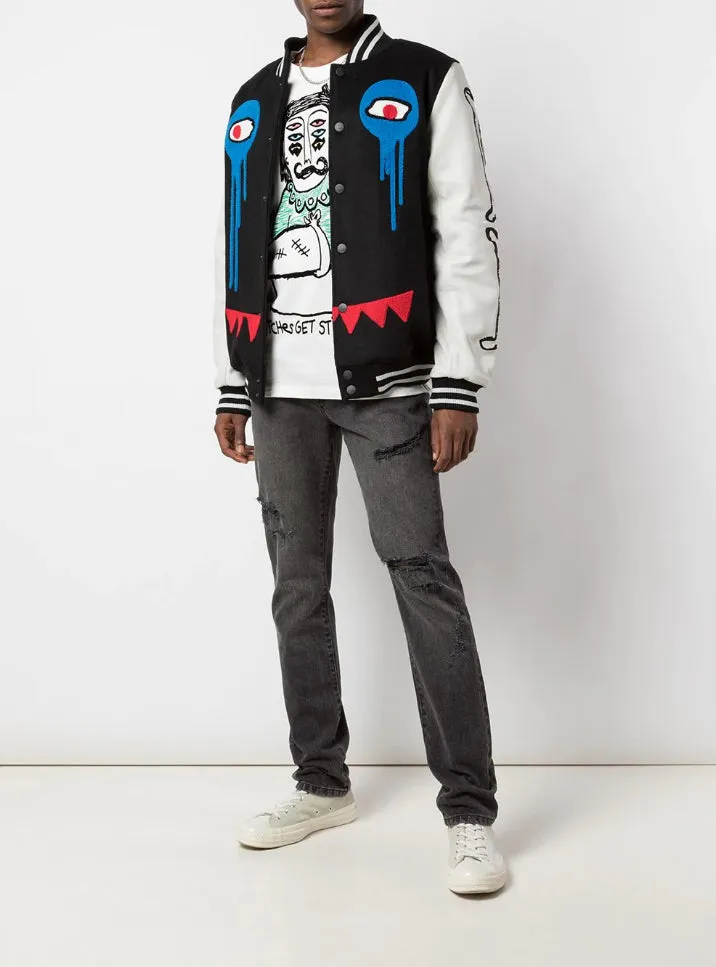 I HAVE NO LEGS VARSITY Breathable Mesh Panels Ethical Manufacturing