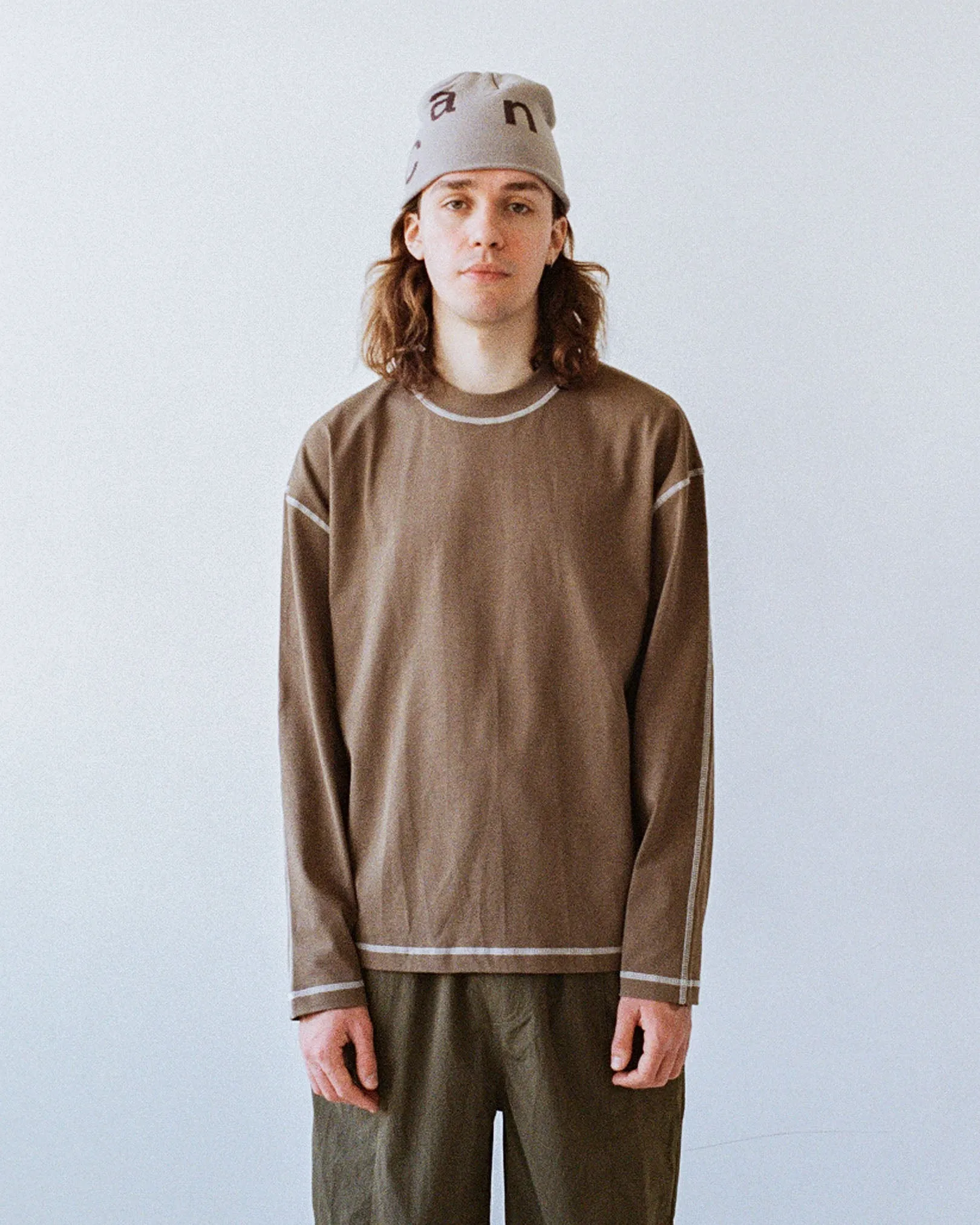 Garment Dyed Finish East LS Tee