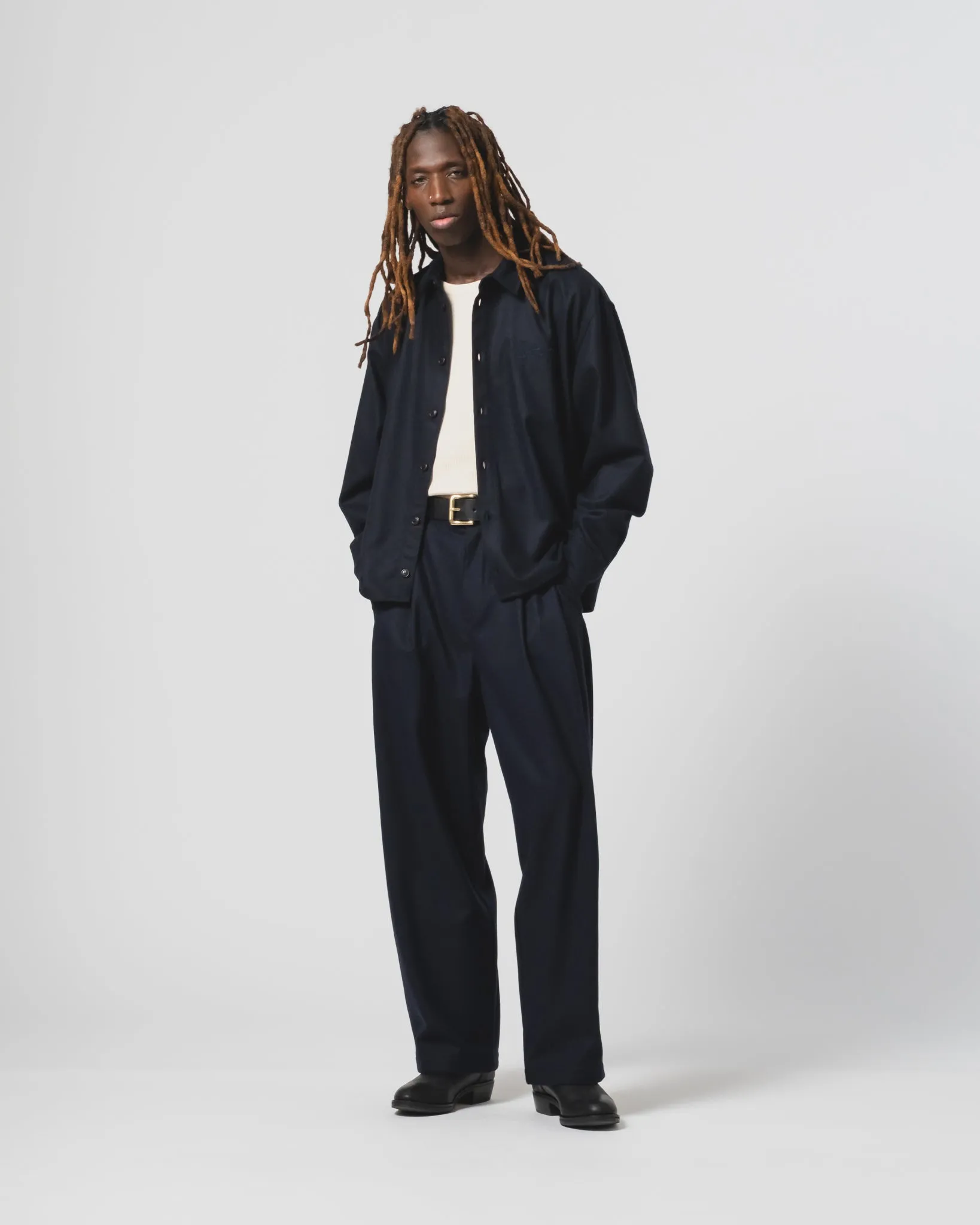 Ambassador Pant Cashart Wool Inkt Breathable mesh